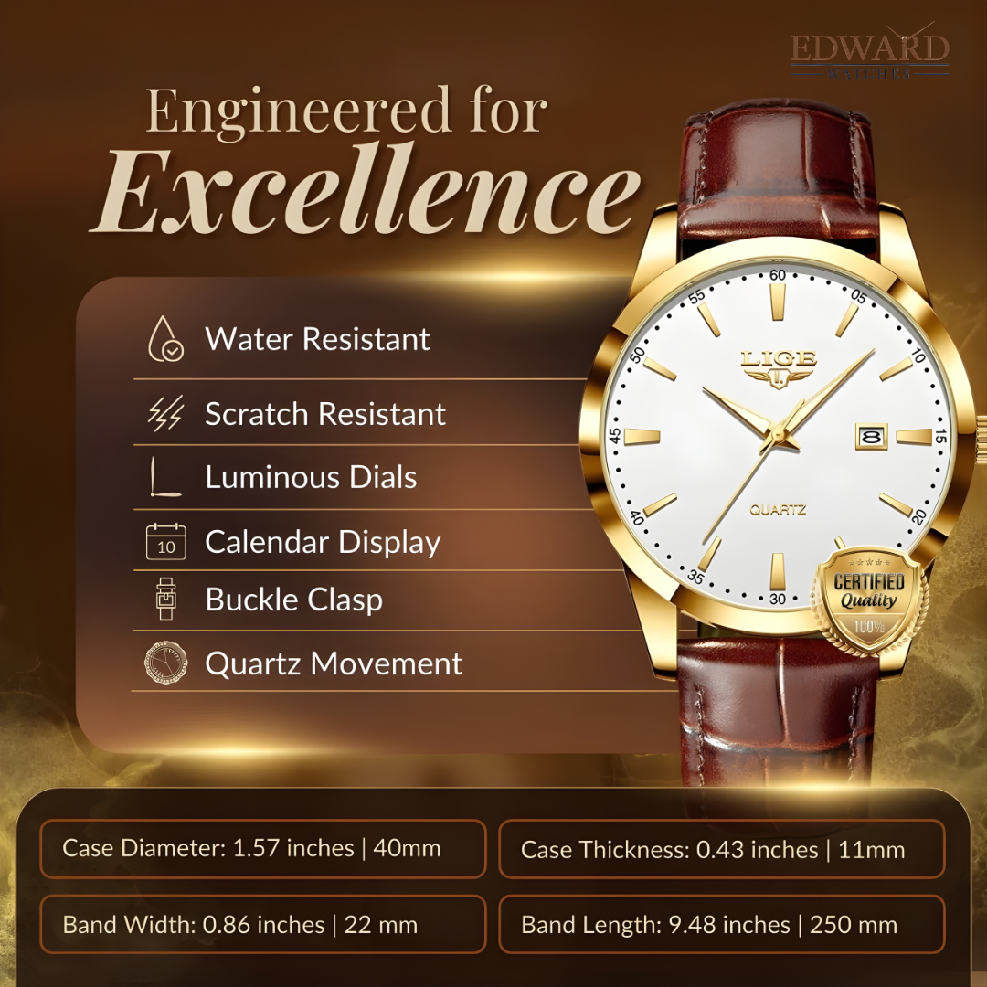 Military Leather Watch (1+1 FREE)