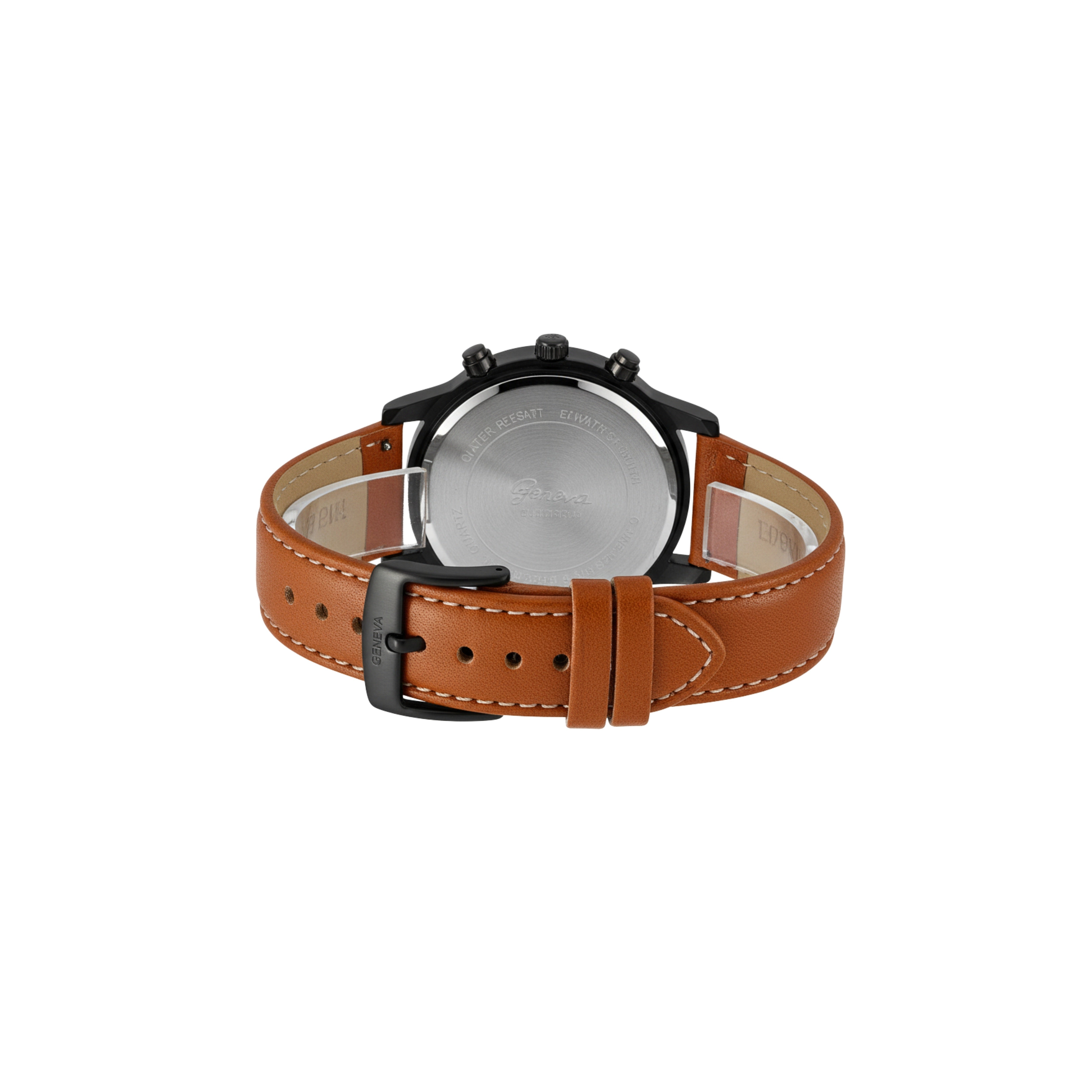 Edward Watches – Leather Watch & Bracelet Gift Bundle for Men