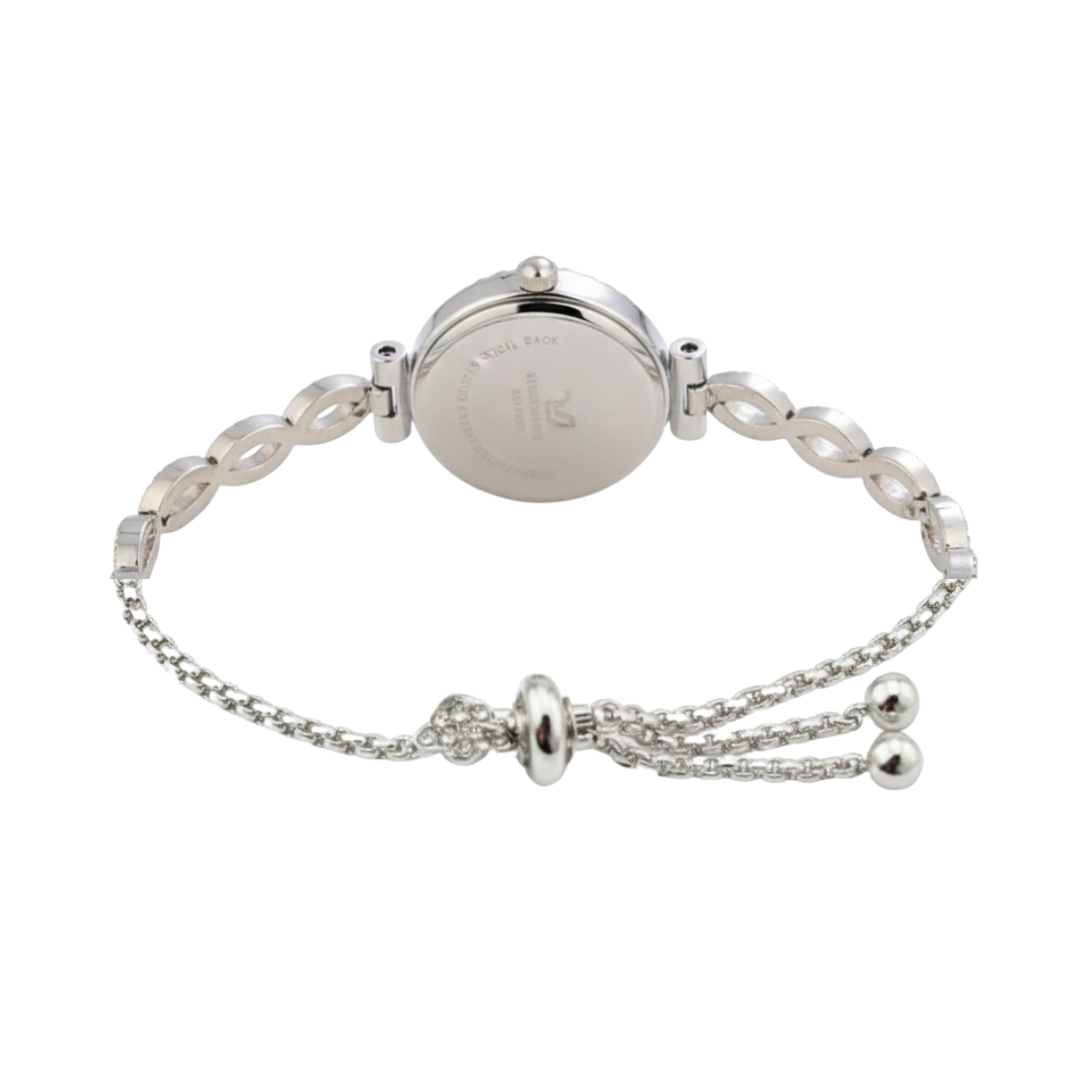 Edward Watches – Radiant Rhinestone Detail Quartz Bracelet Watch for Women