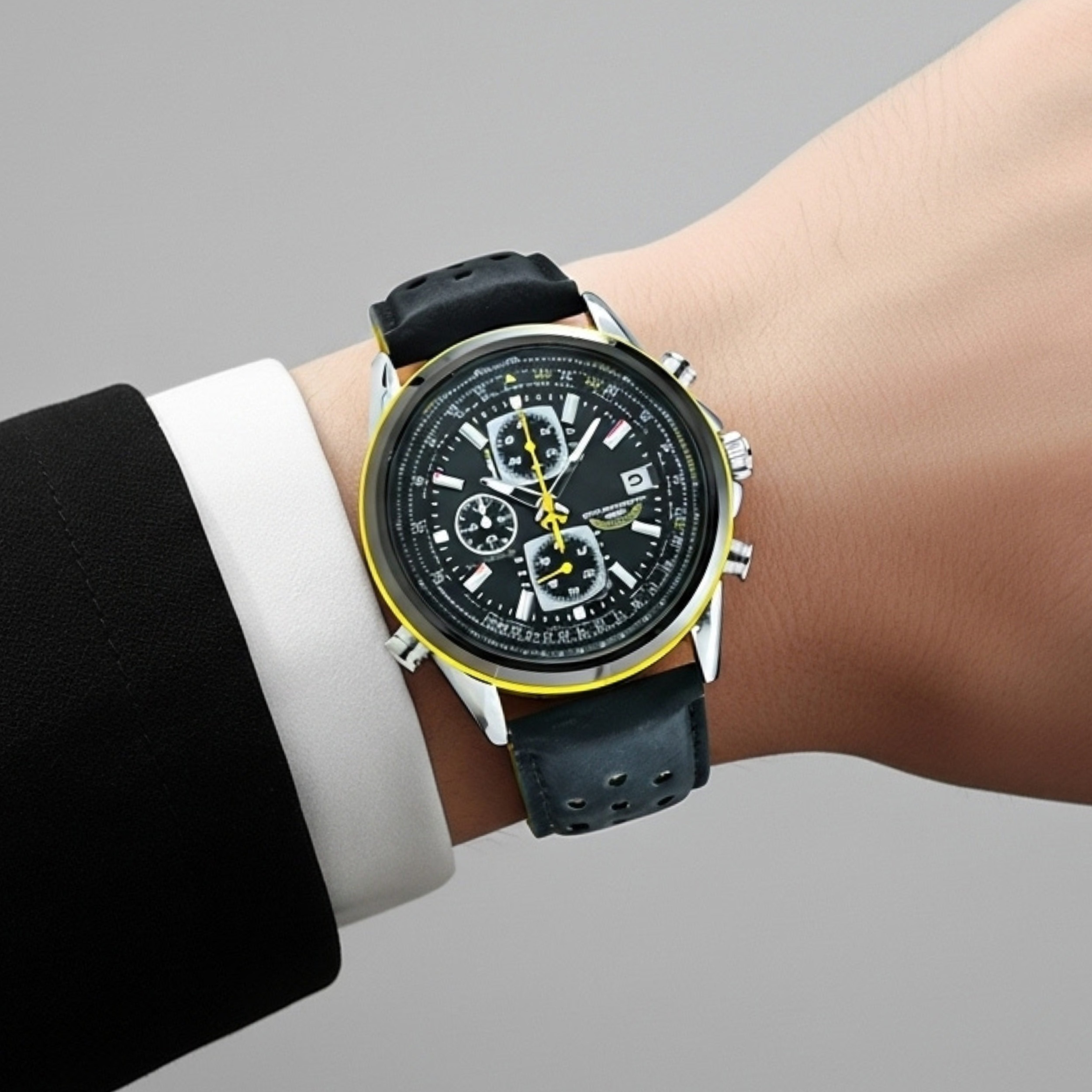 Edward Watches – Luminous Dial Chronograph Watch for Active Men