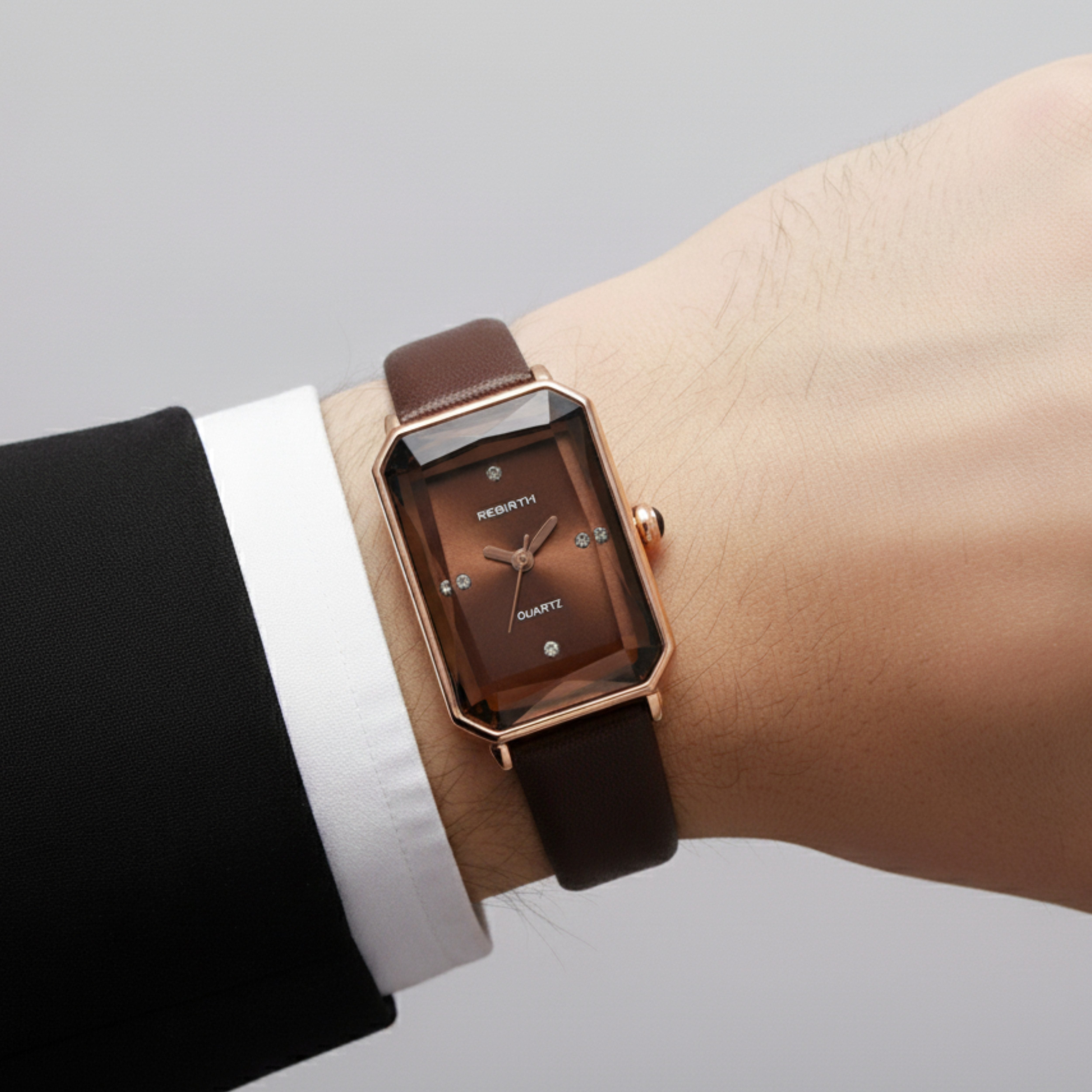 Edward Watches – Elegant Square Dial Women’s Watch