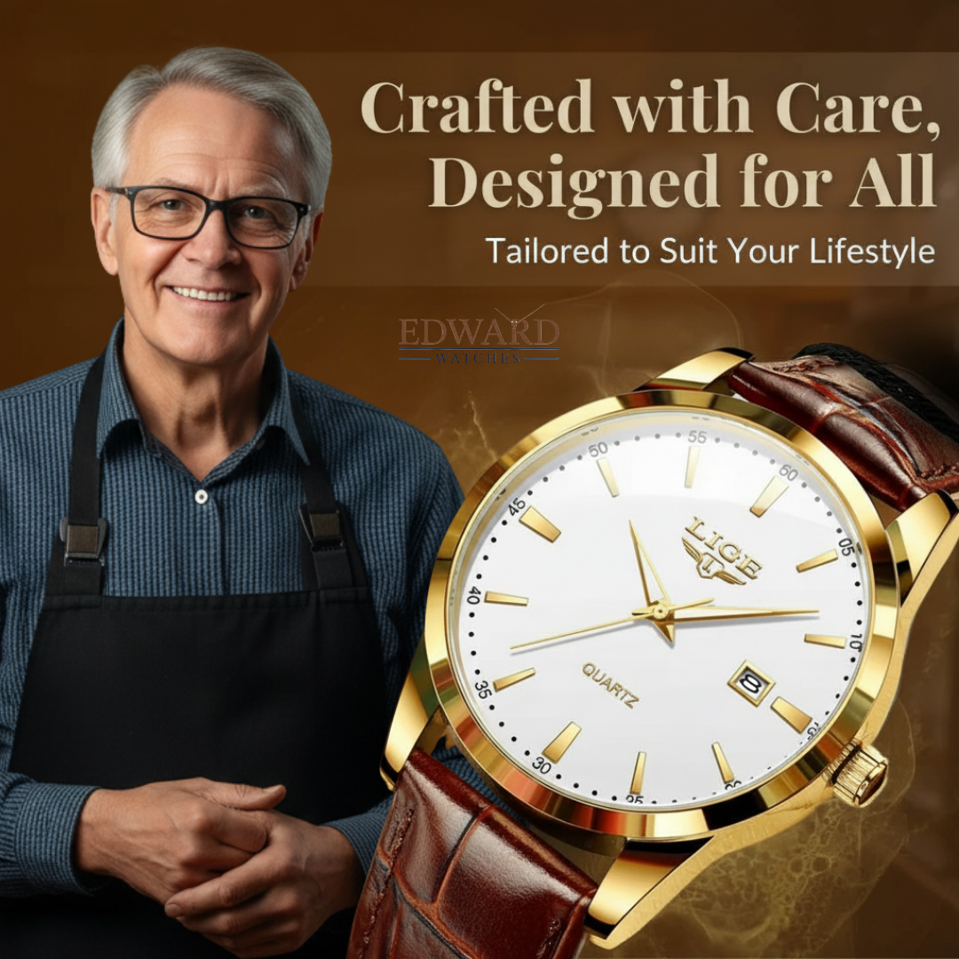 Military Leather Watch