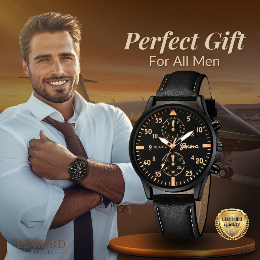 4-Piece Fashion Watch and Bracelet Set