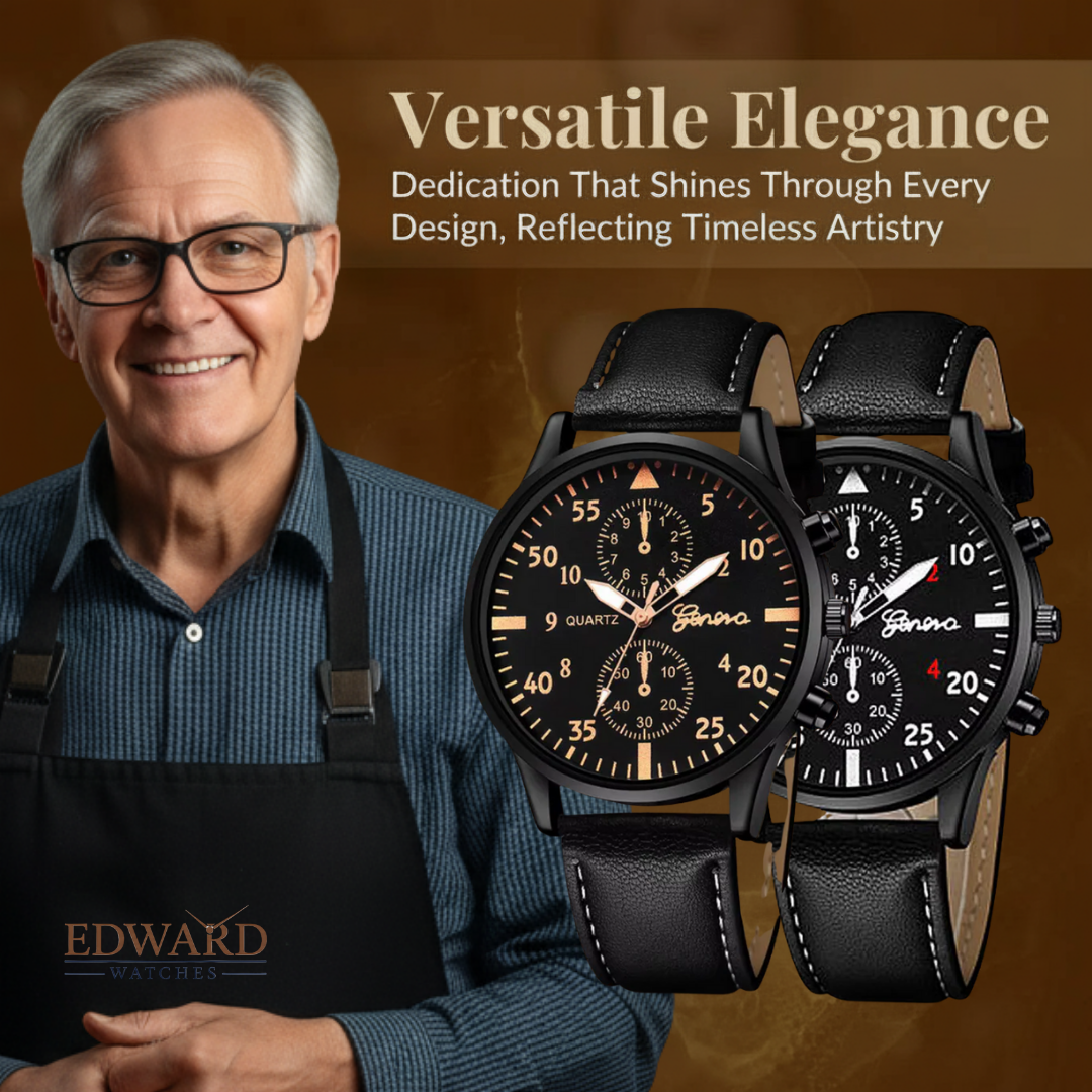 4-Piece Fashion Watch and Bracelet Set