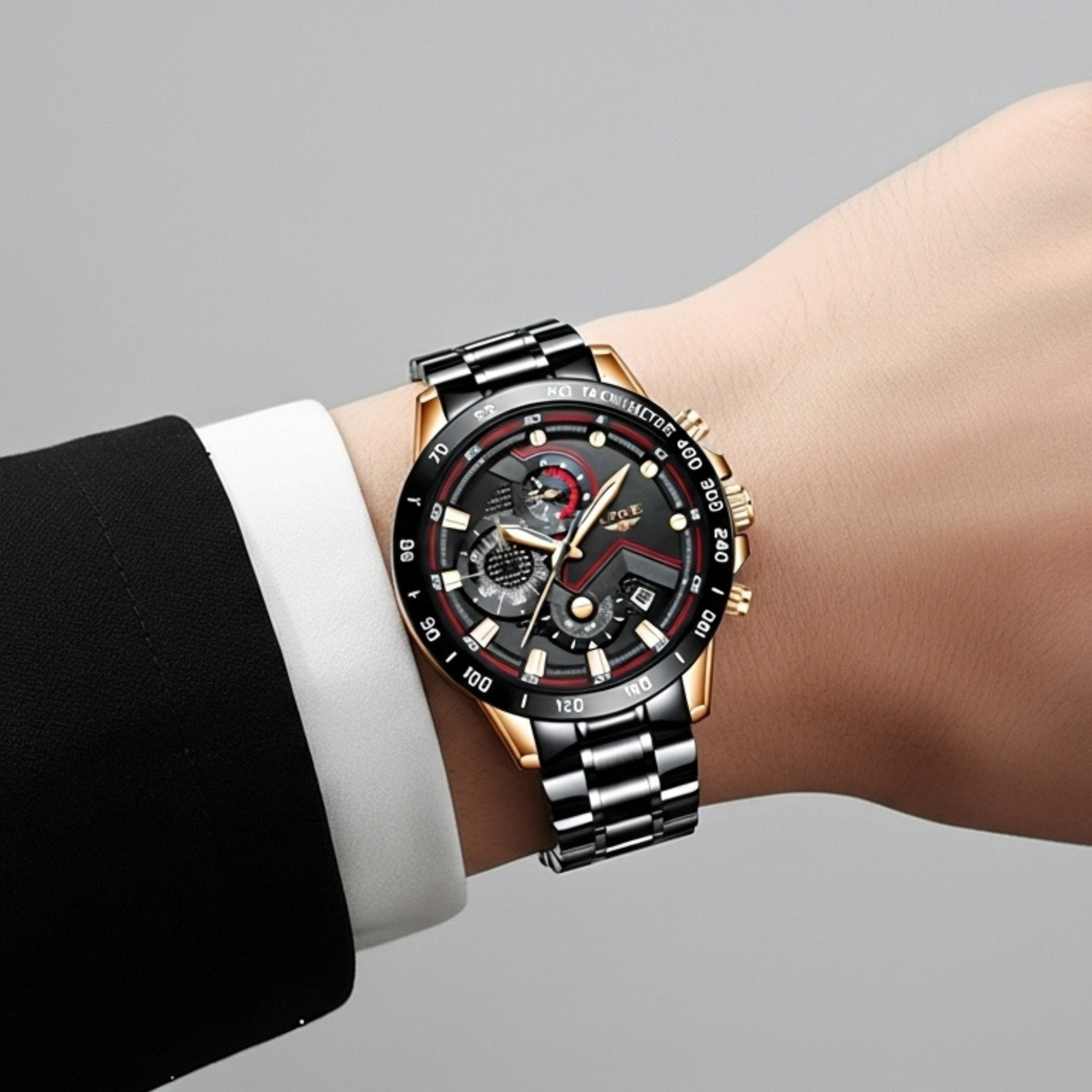 Edward Watches – Chronograph & Luminous Display Sports Watch