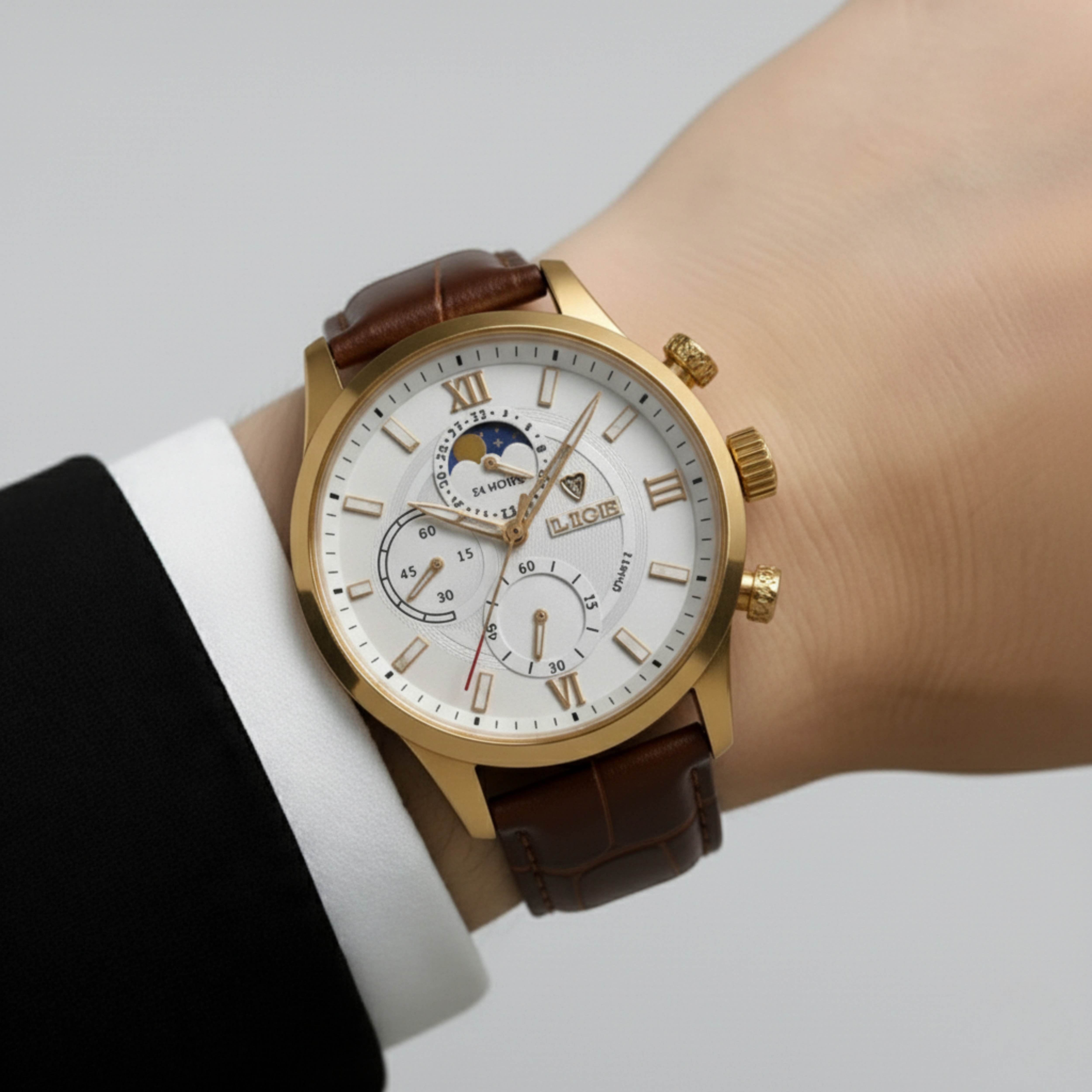 EdwardWatches – Water-Resistant Analog Watch for Men