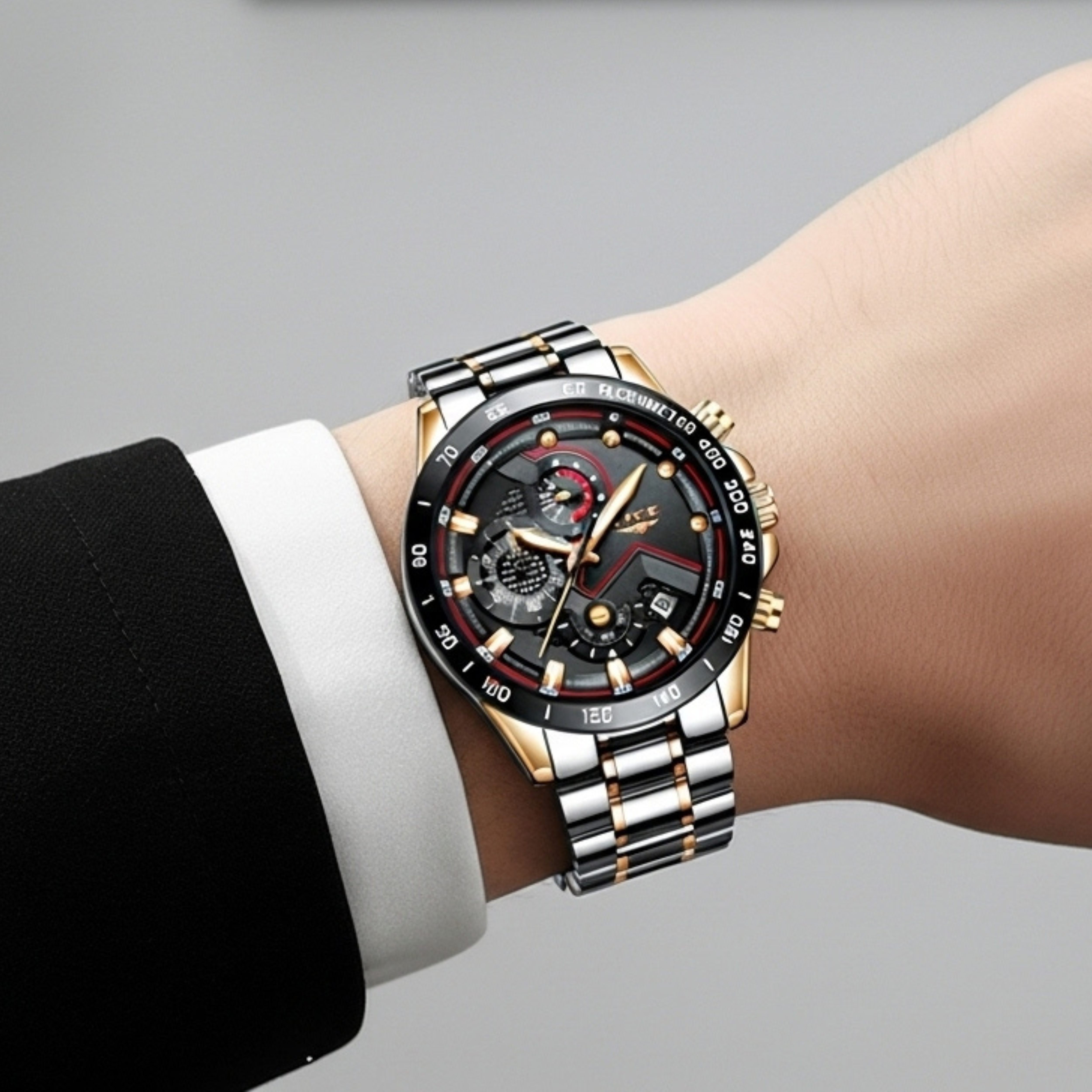 Edward Watches – Chronograph & Luminous Display Sports Watch