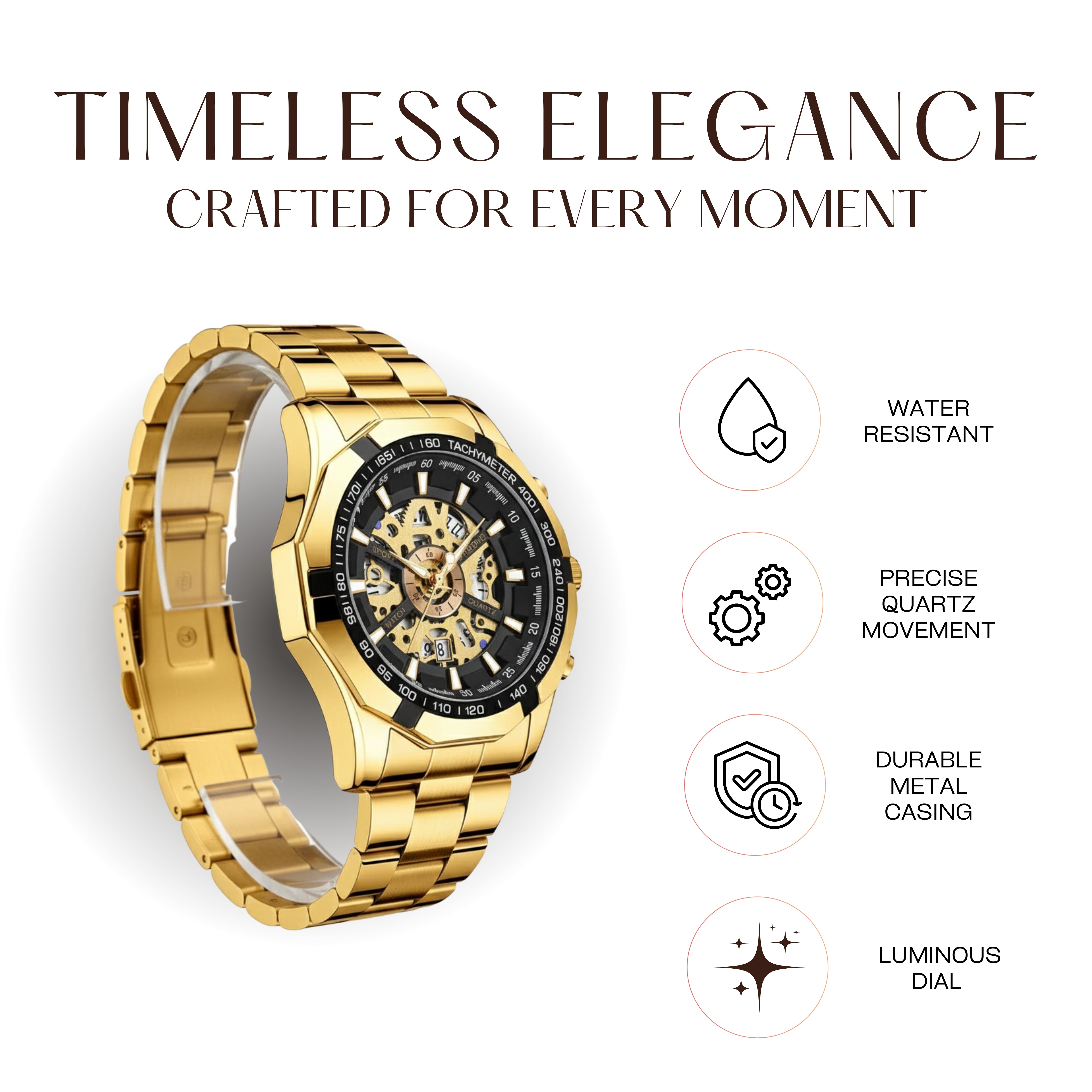 Edward Watches – Waterproof & Durable Sports Watch for Men