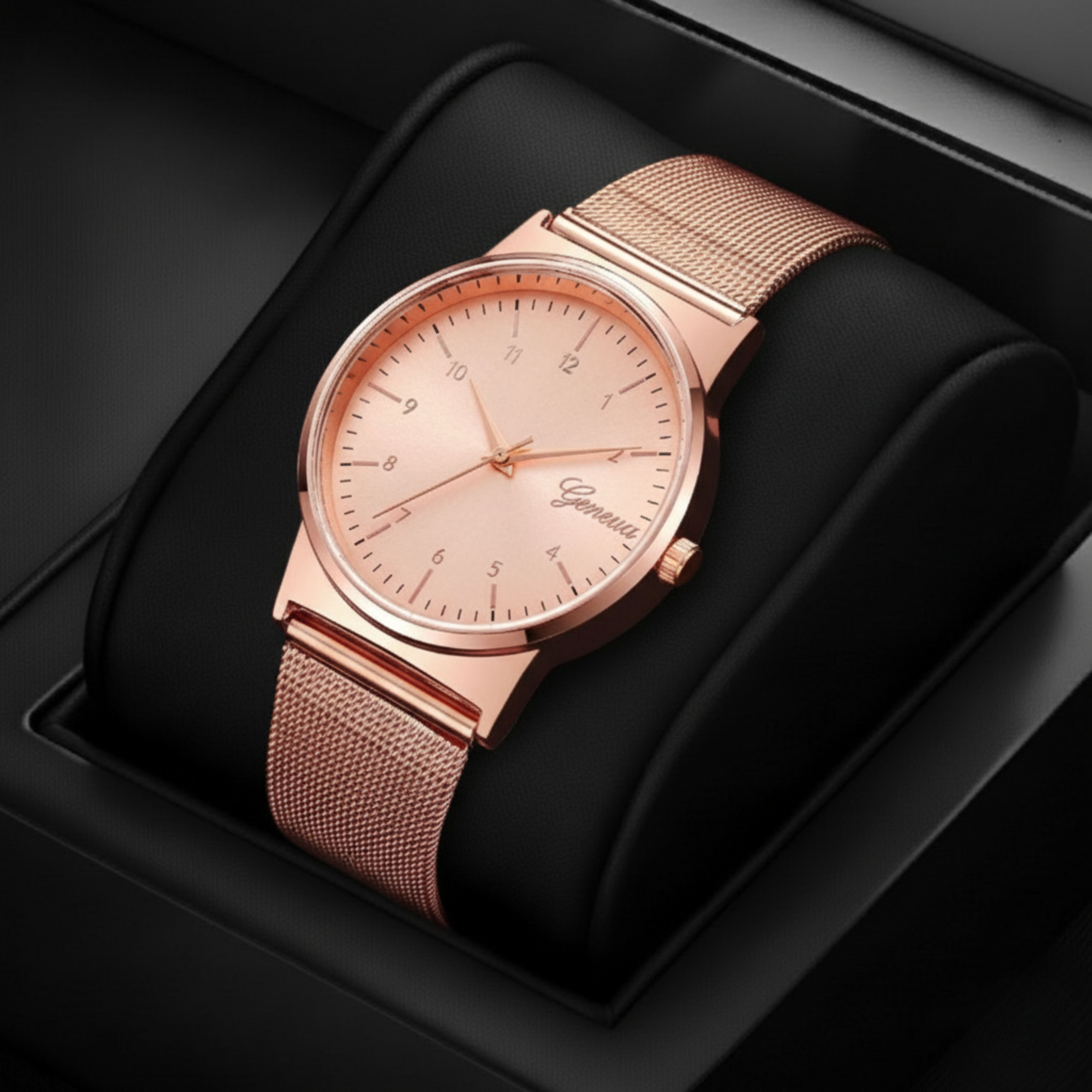 Edward Watches – Mesh Strap Quartz Watch for Everyday Wear