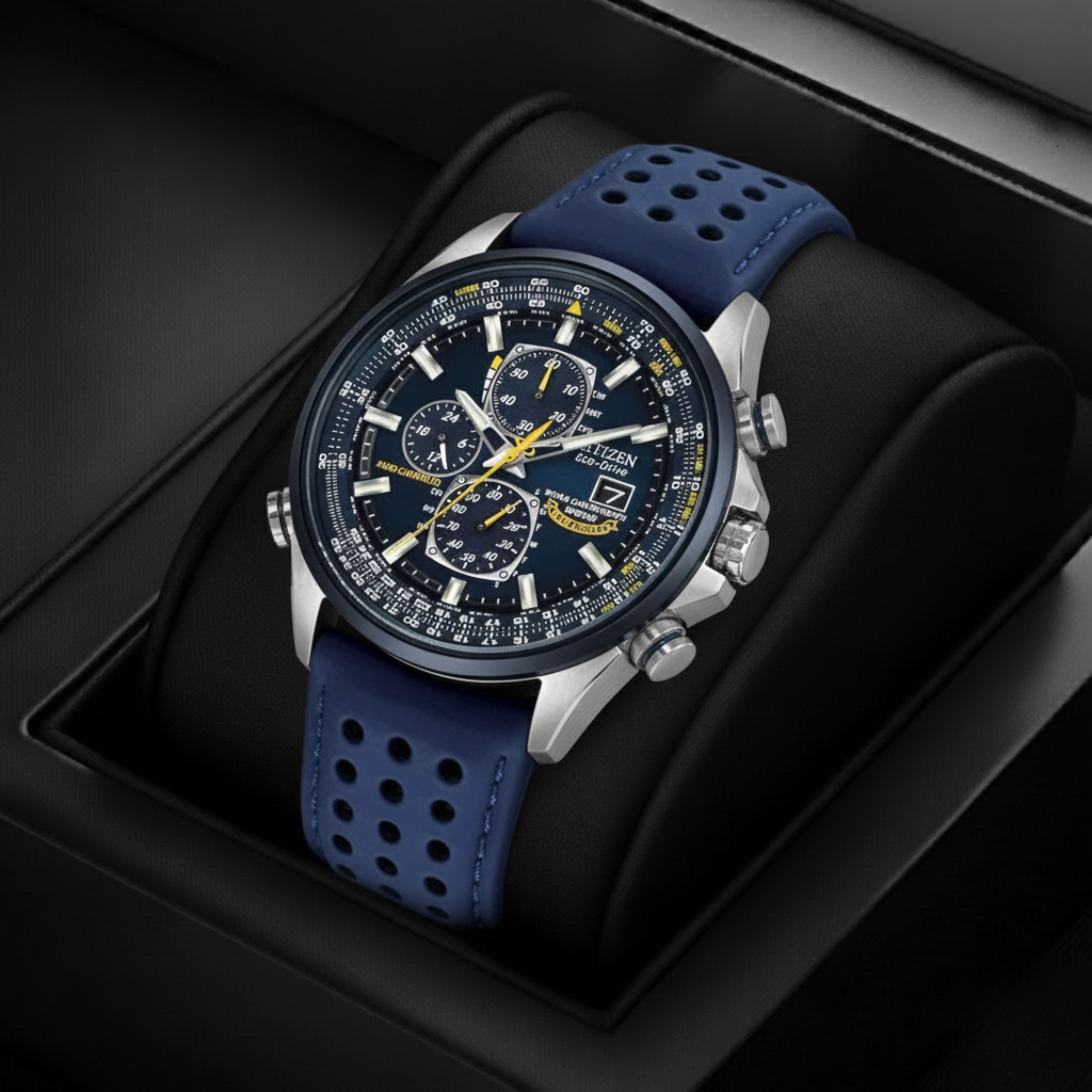 Edward Watches – Luminous Dial Chronograph Watch for Active Men