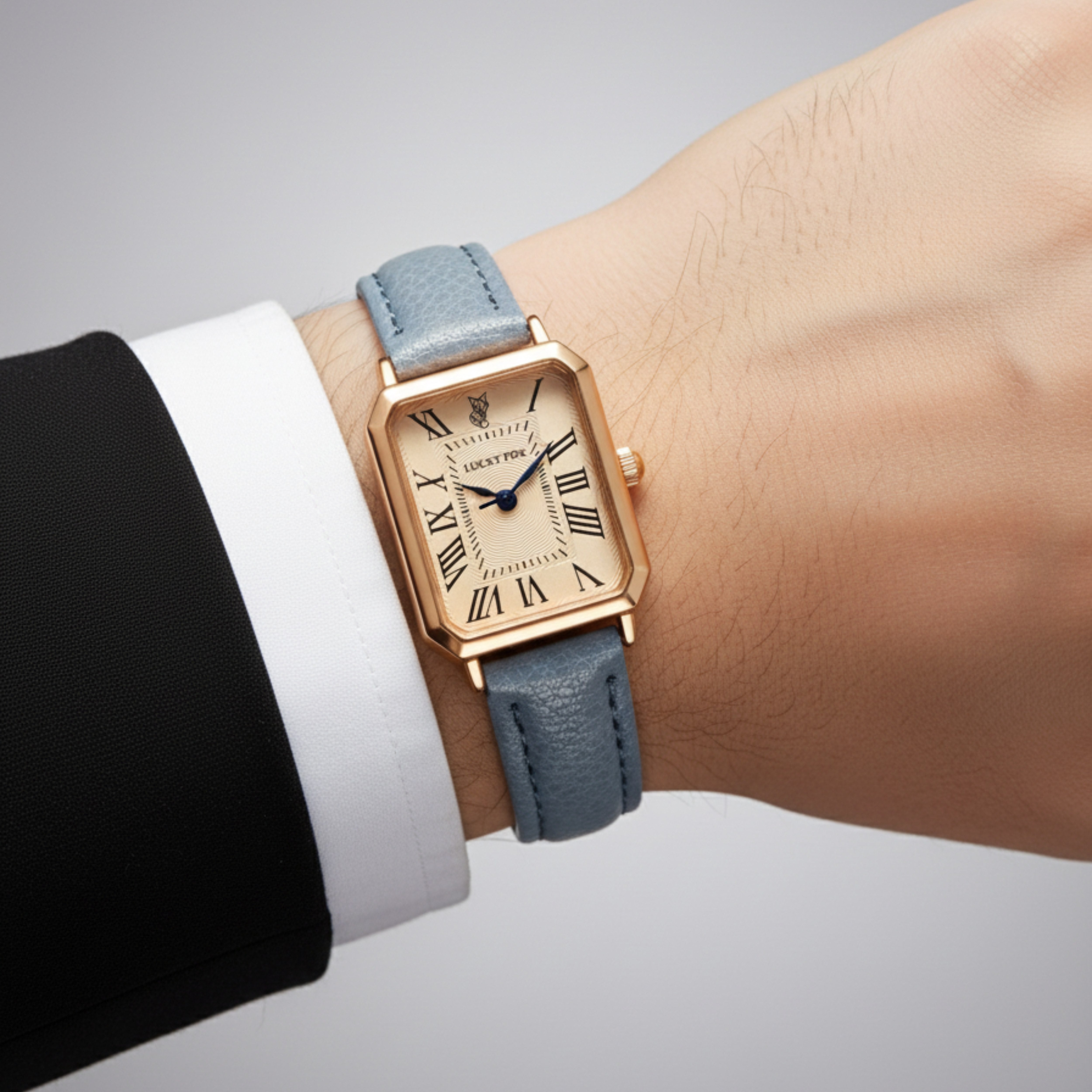 Edward Watches – Vintage Rectangle Dial Watch for Women