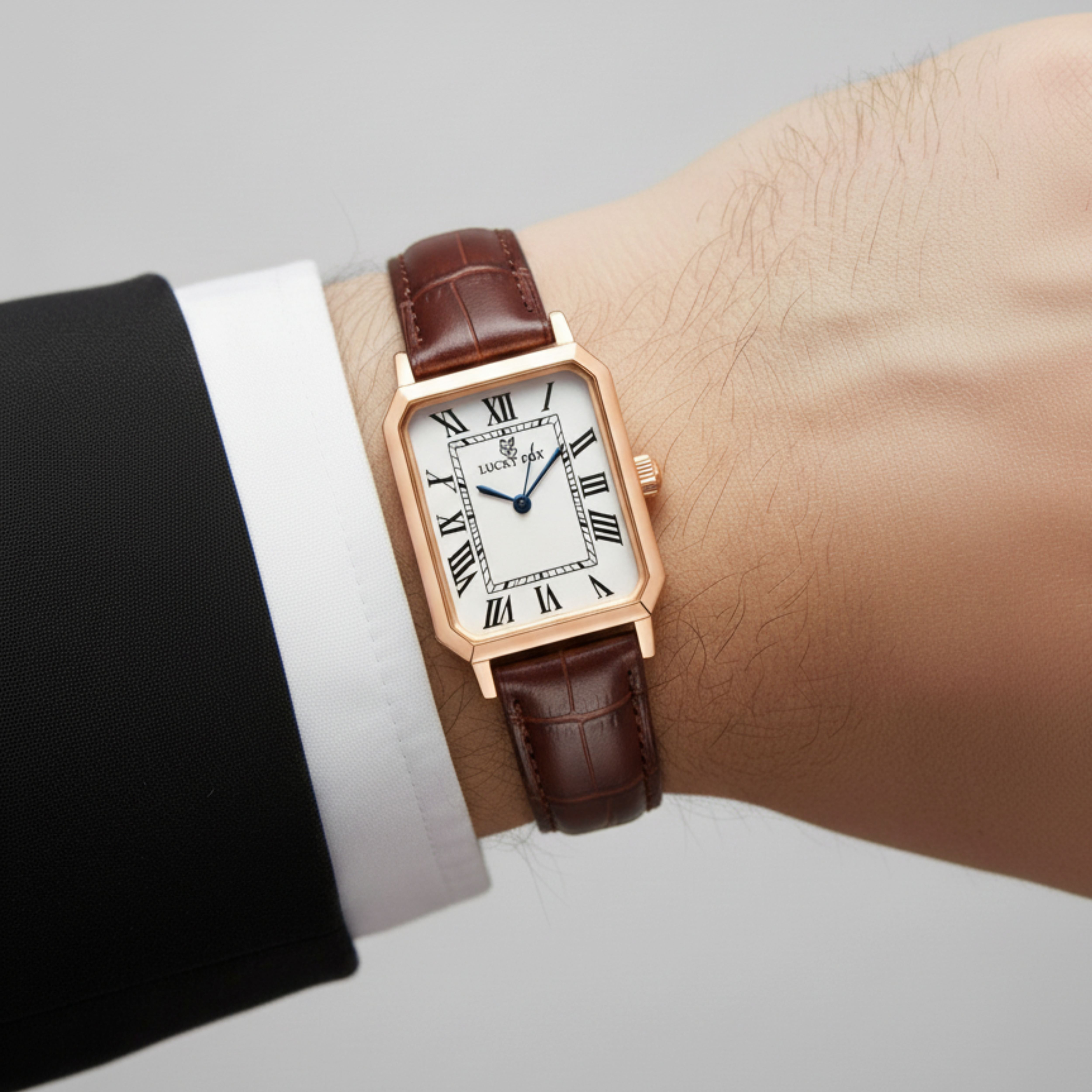 Edward Watches – Vintage Rectangle Dial Watch for Women