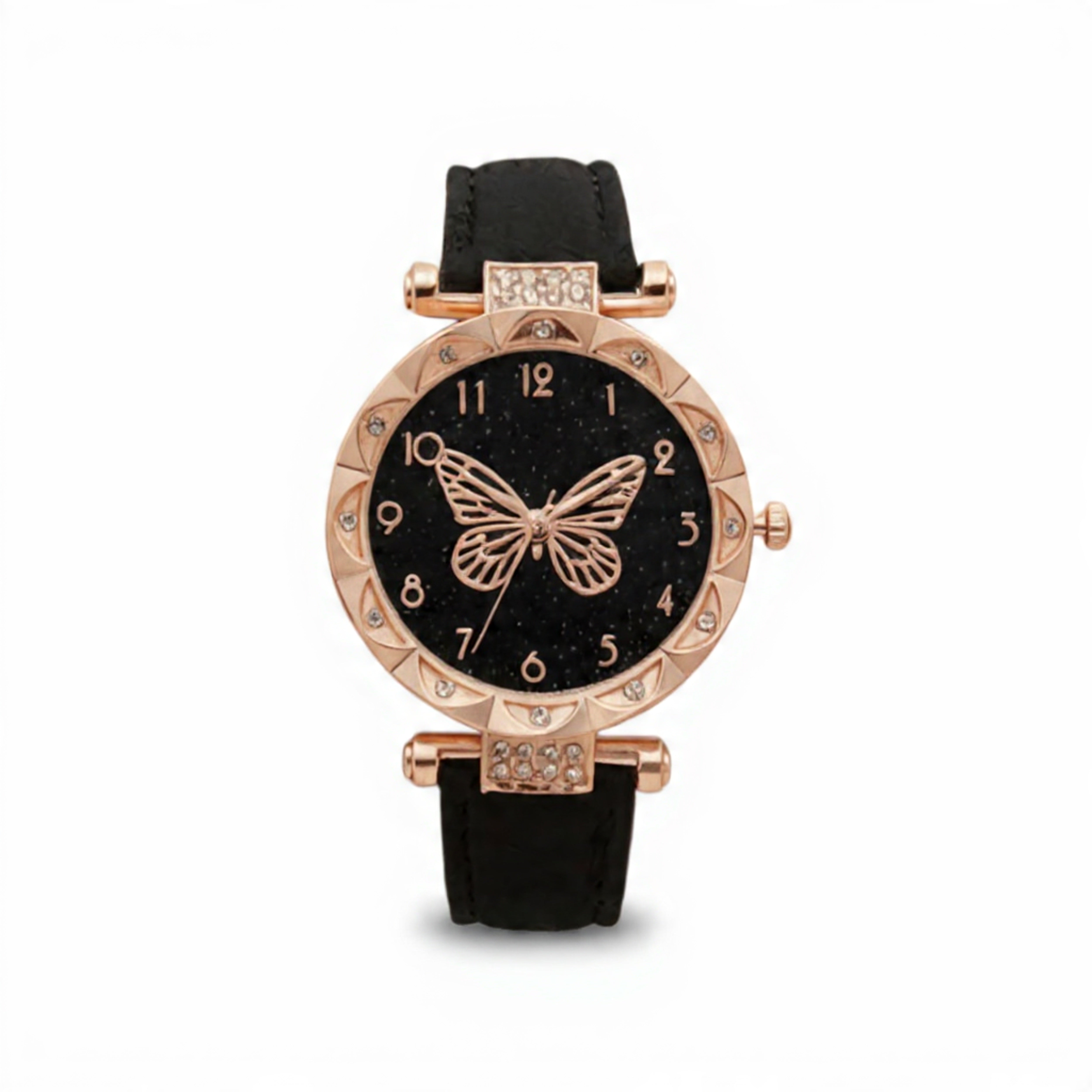 Edward Watches – Diamond Petal Quartz Watch Set for Women