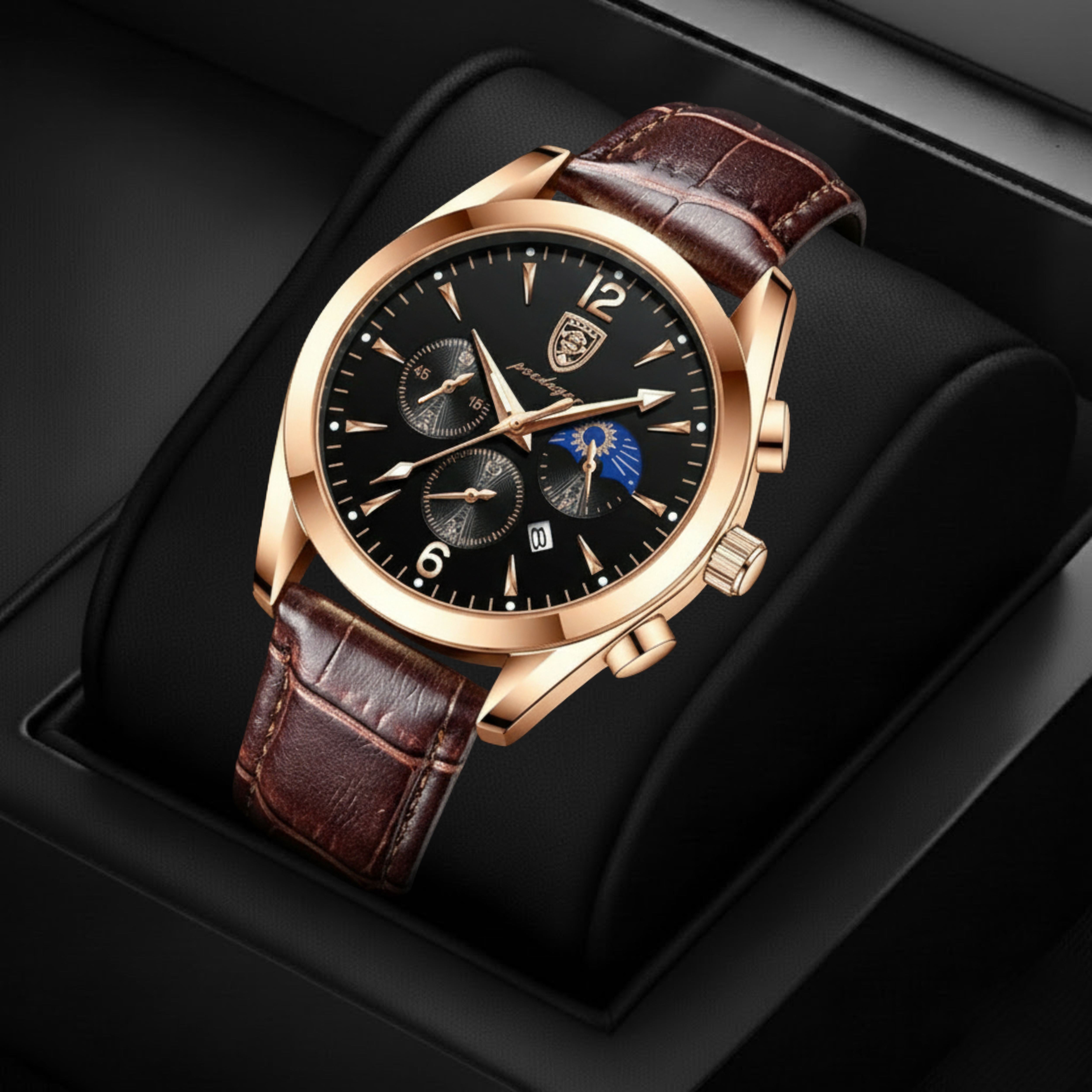 Edwar Watches – Quartz Movement Dress Watch for Men