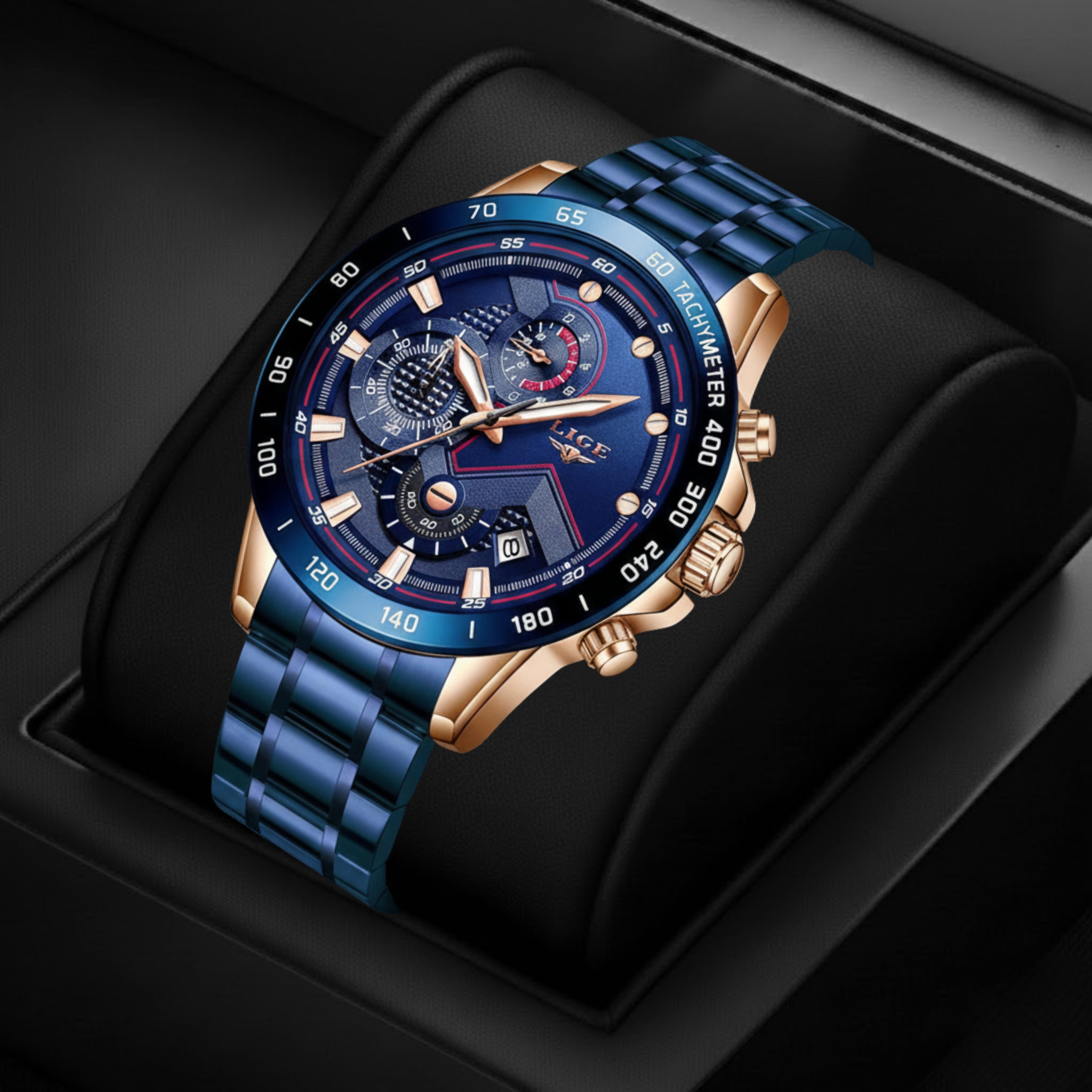 Edward Watches – Chronograph & Luminous Display Sports Watch