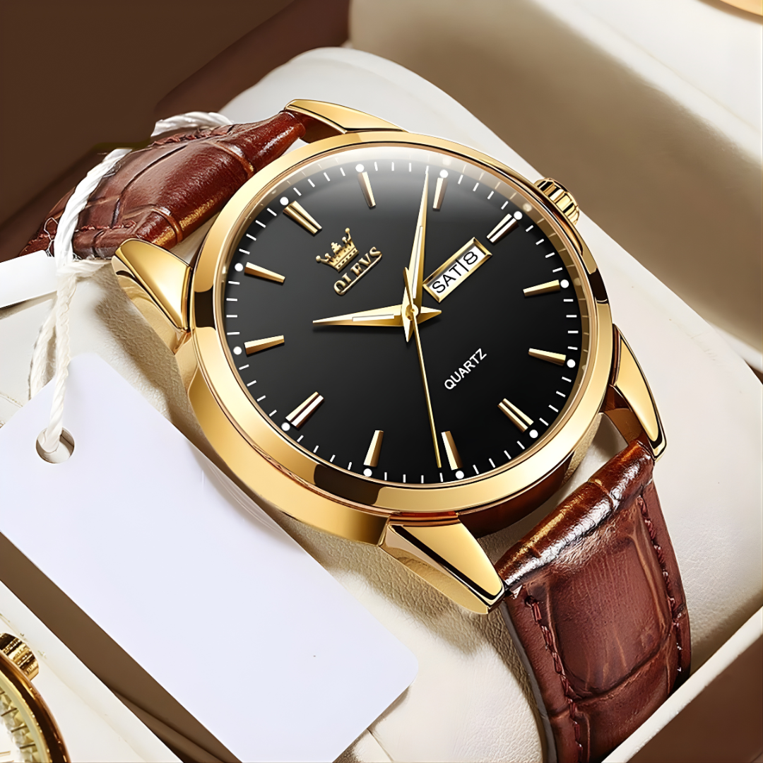 Luxury Business Leather Watch