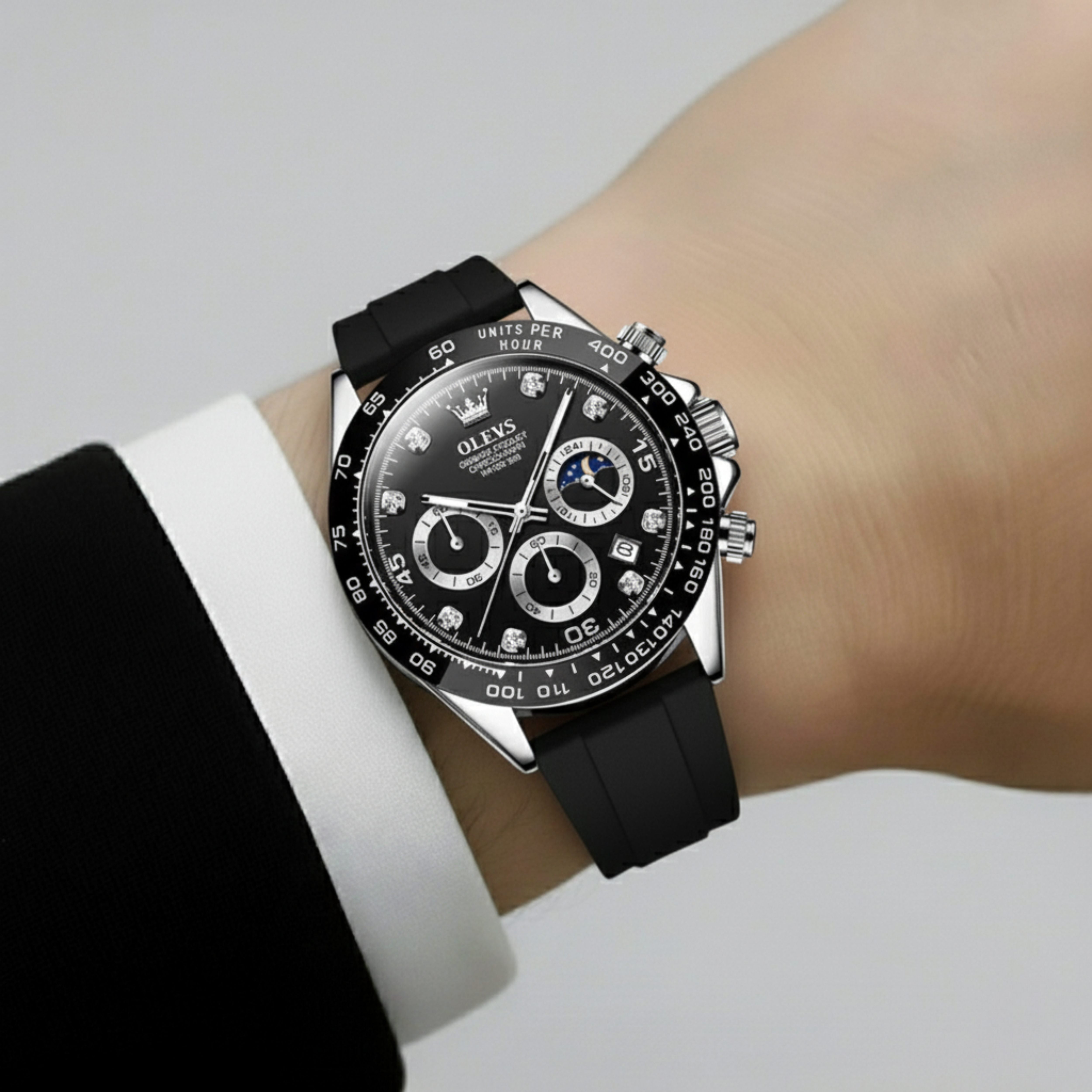 Edward Watches – Executive Steel Quartz Watch for Men