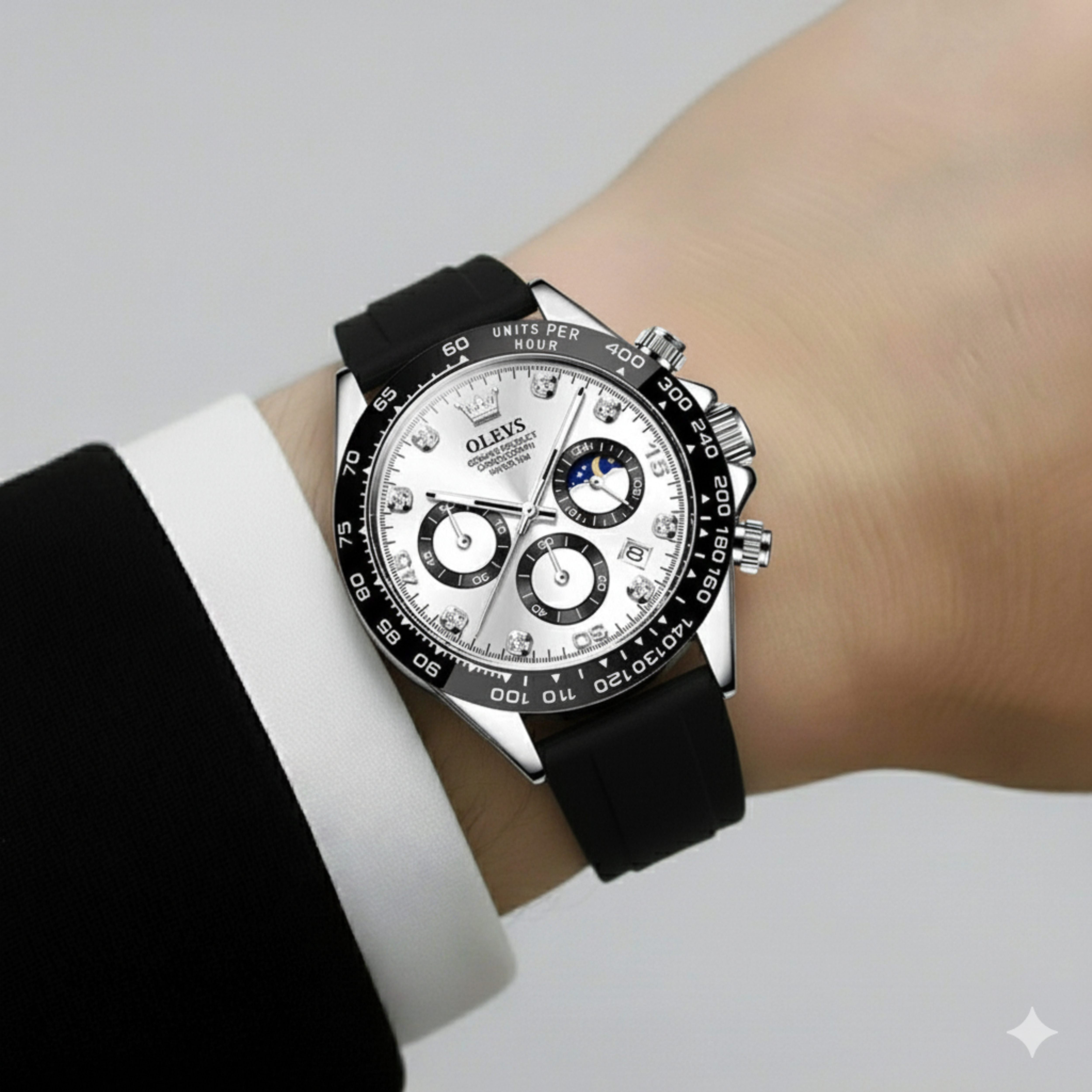 Edward Watches – Executive Steel Quartz Watch for Men