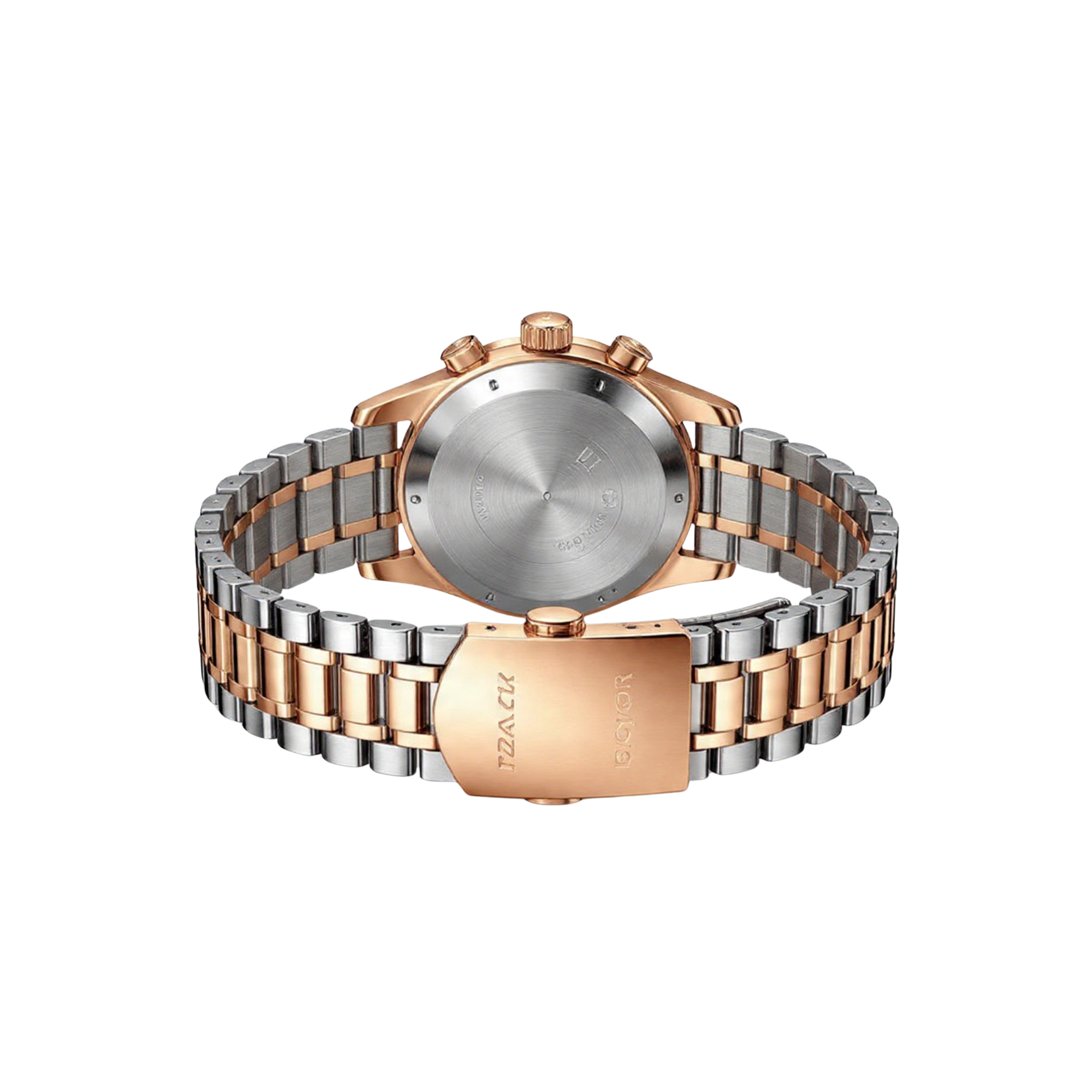 Edward Watches – Polished Steel Quartz Watch for Men