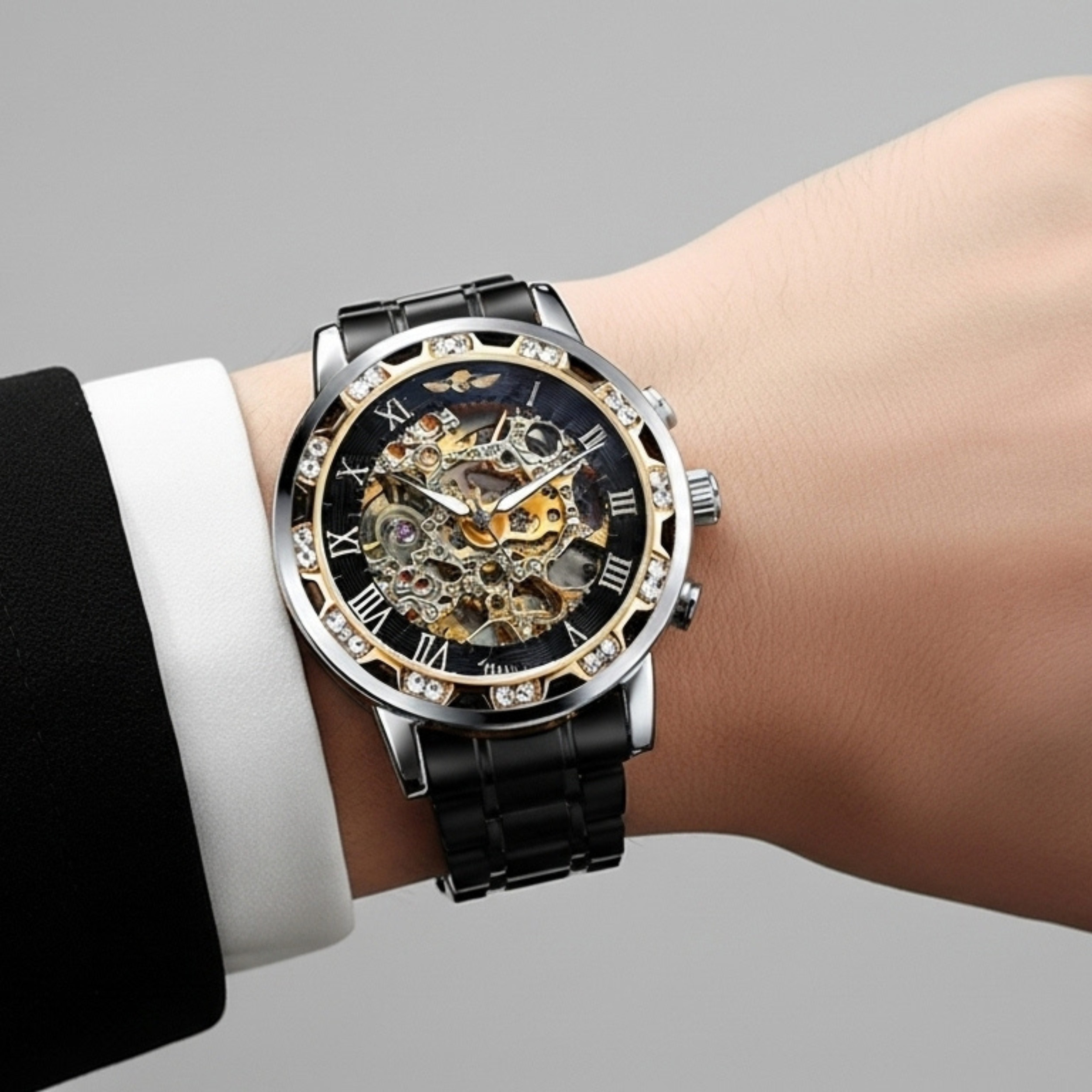 Edward Watches – Royal Gold Skeleton Watch for Everyday Wear