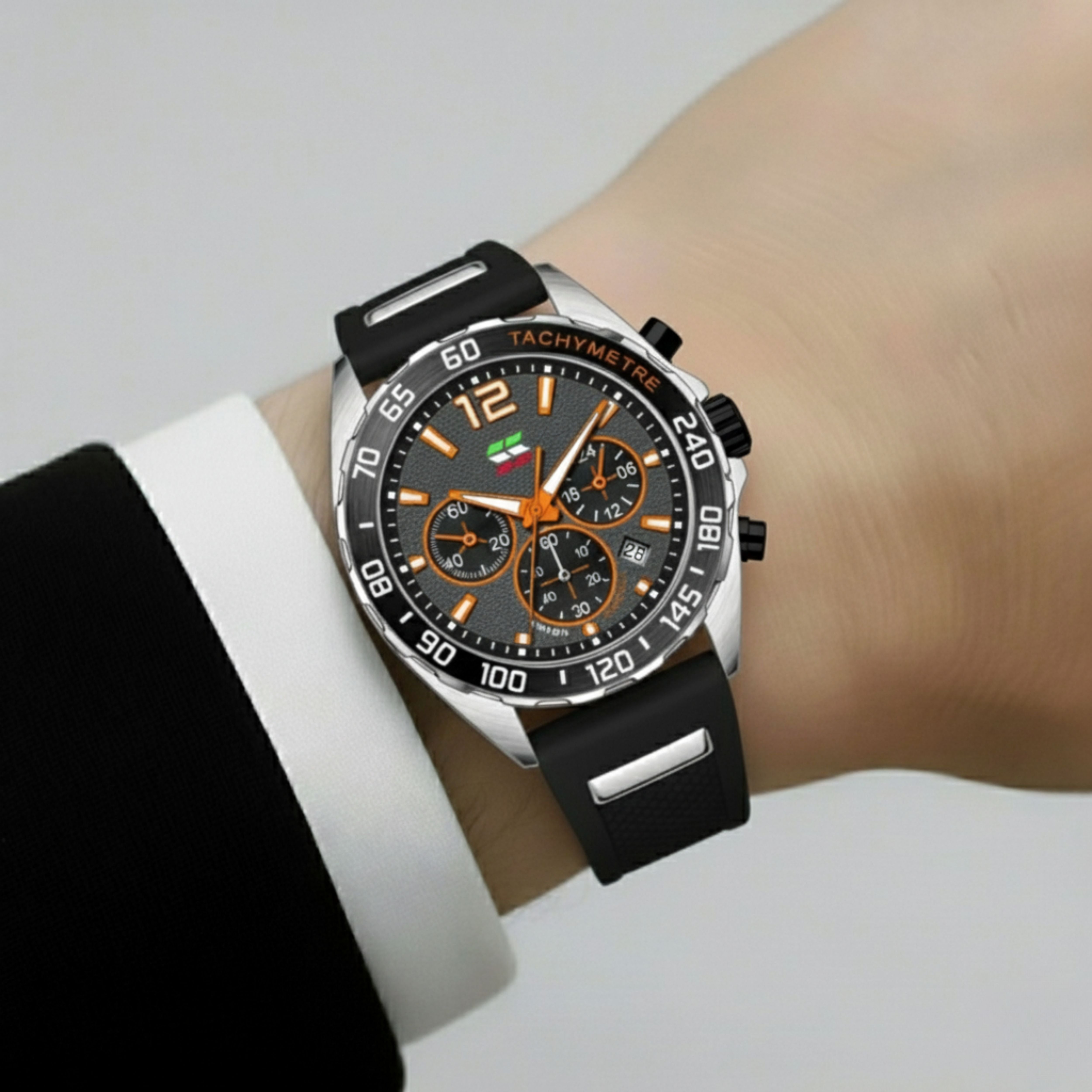 Edward Watches – Chronograph Sport Analog Watch for Men