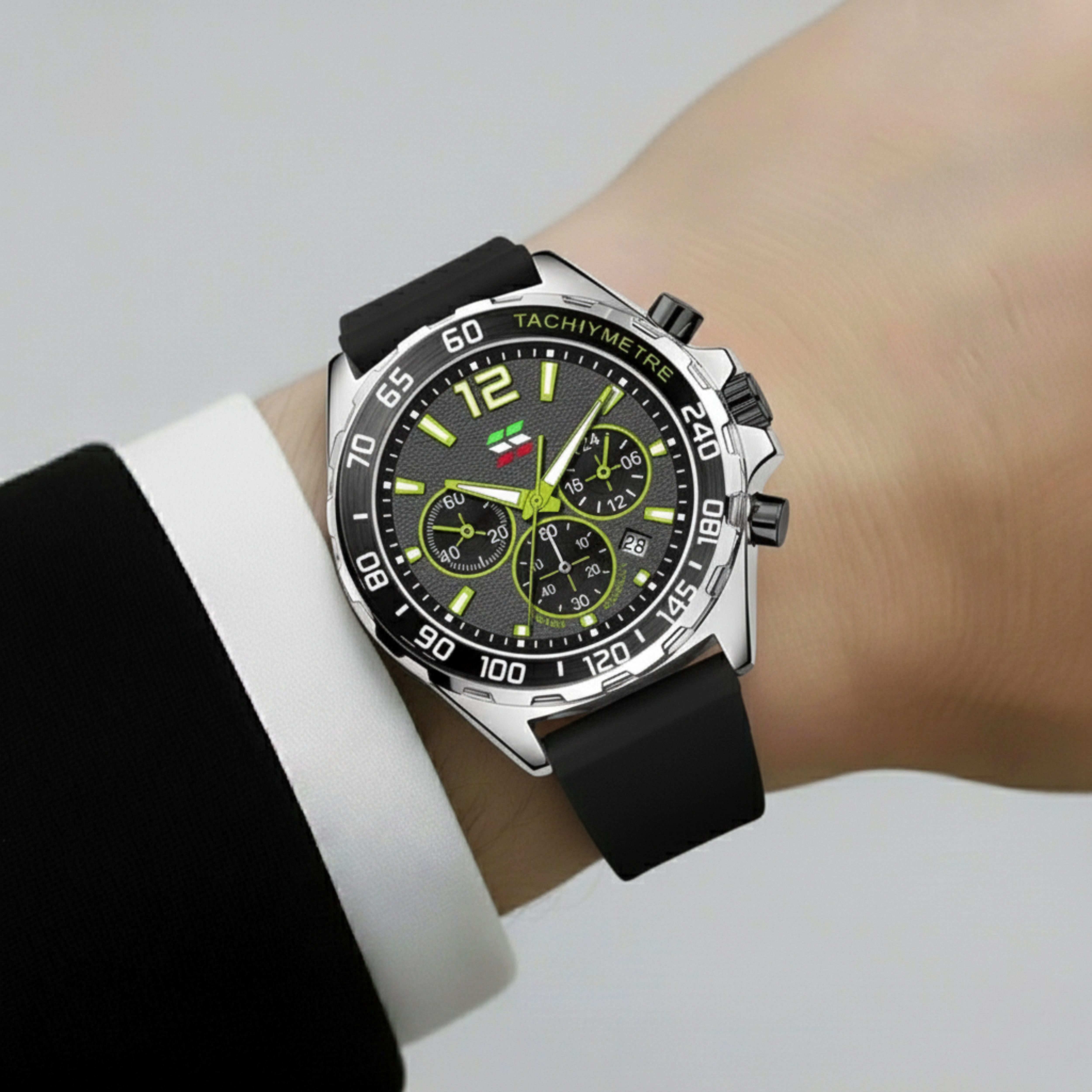 Edward Watches – Chronograph Sport Analog Watch for Men