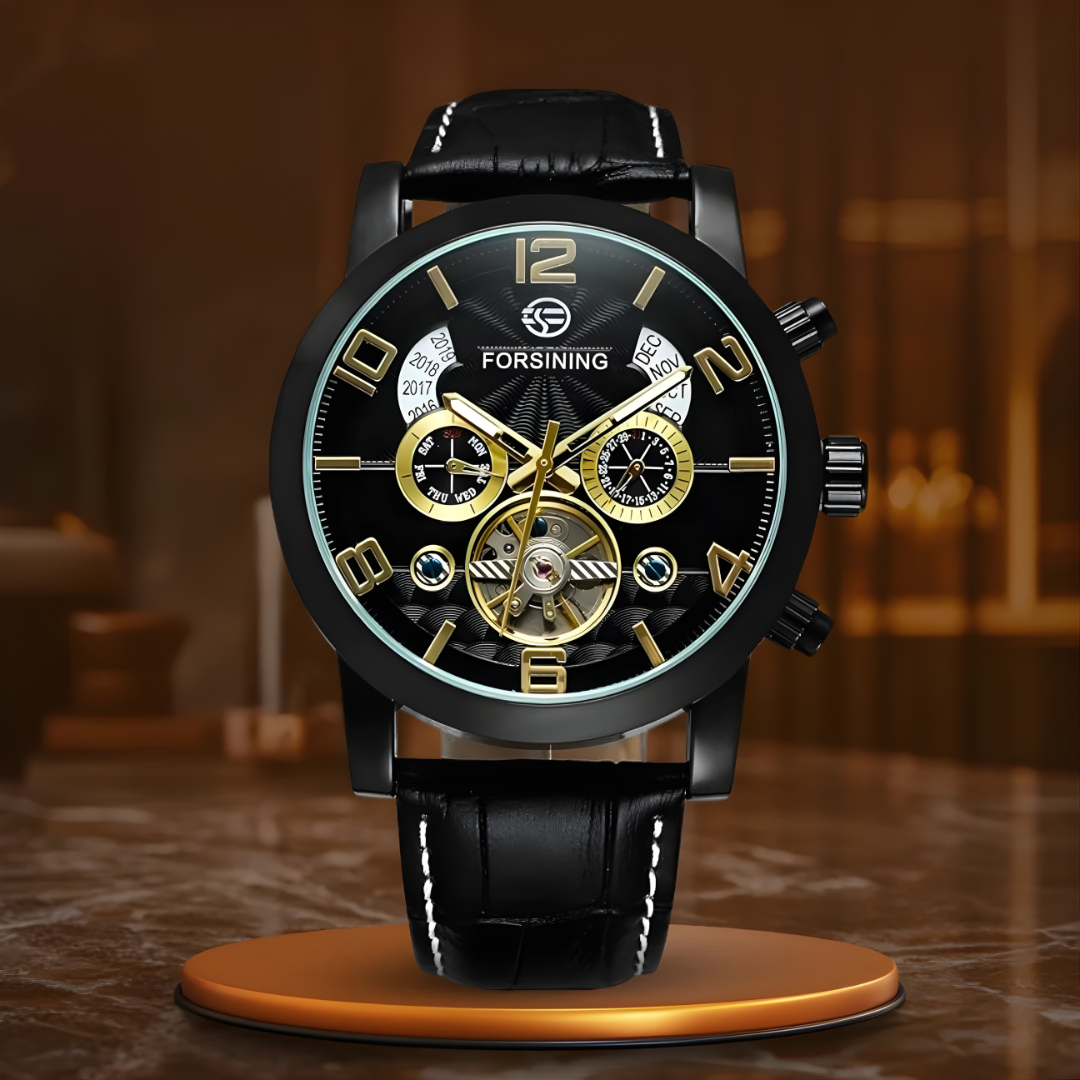 Luxury Tourbillon Automatic Mechanical Watch