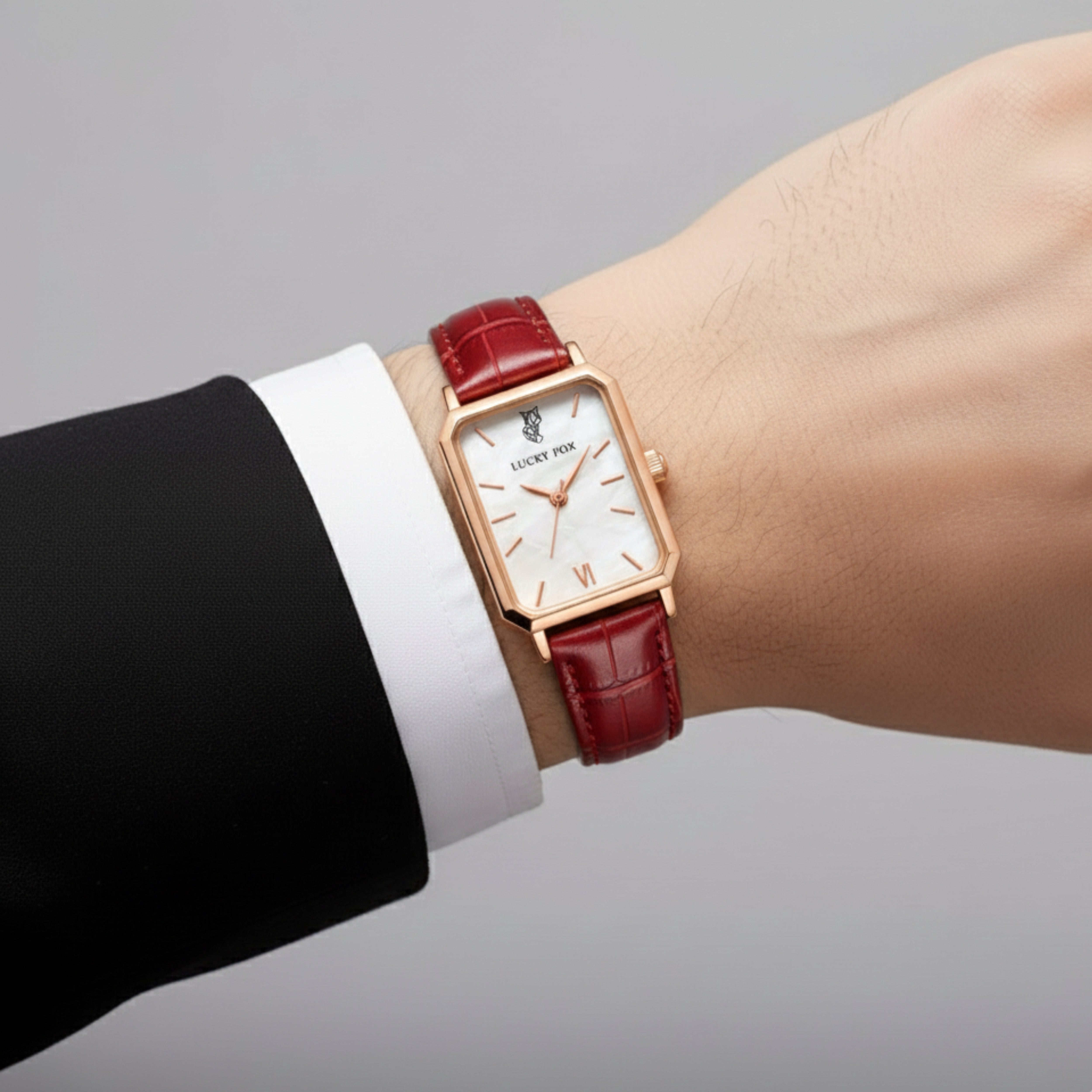 Edward Watches – Vintage Rectangle Dial Watch for Women