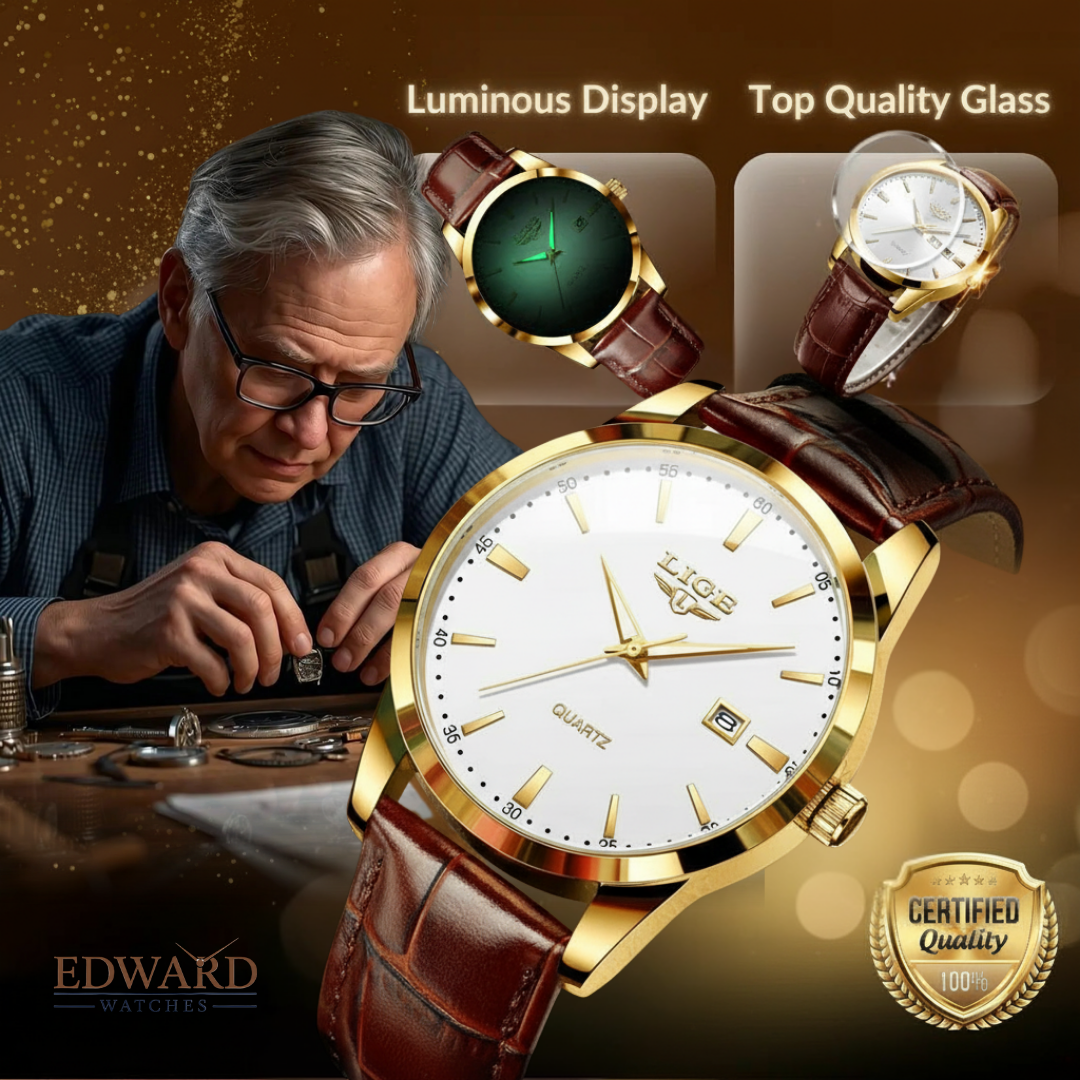 Military Leather Watch