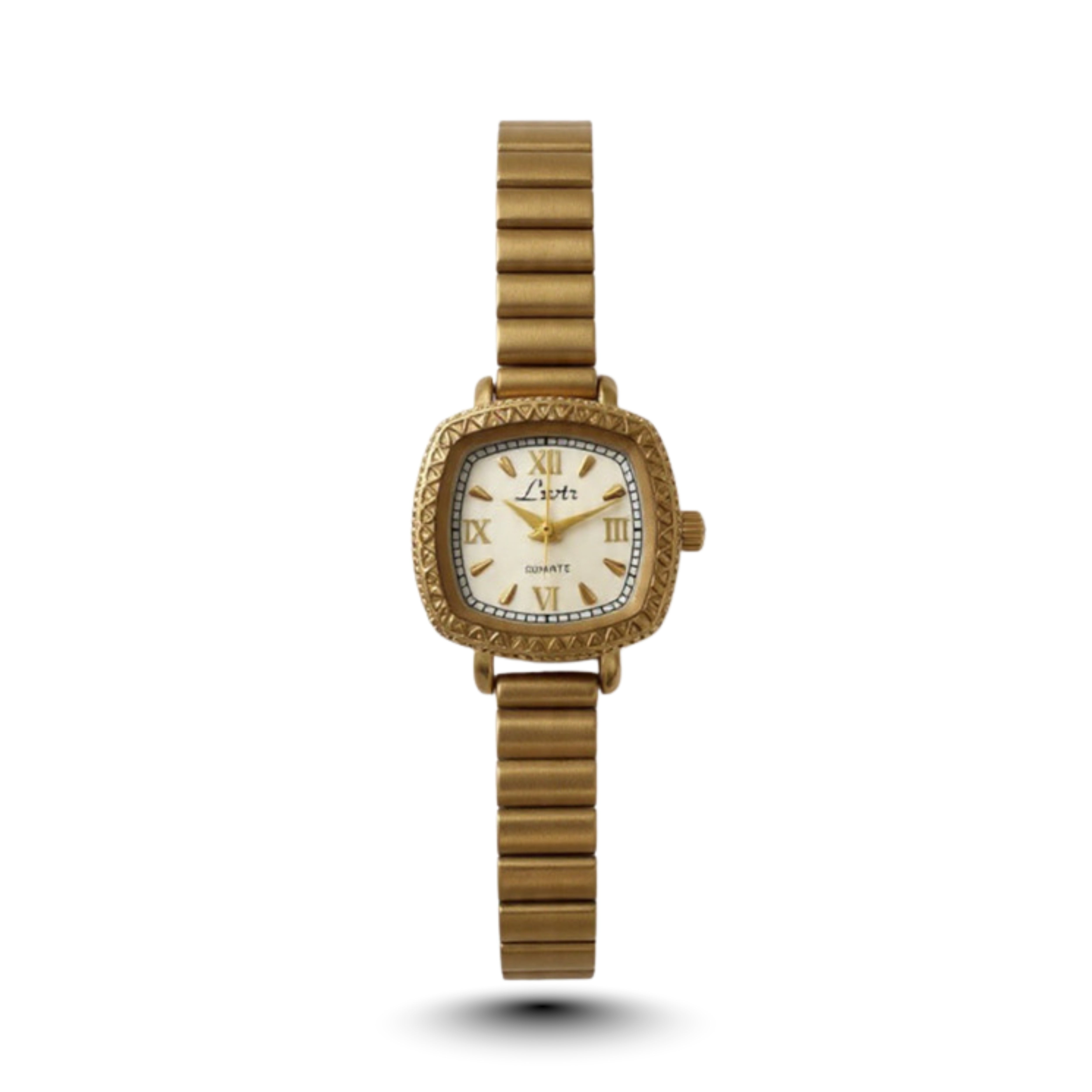 Edward Watches – French Style Petite Square Quartz Watch for Women