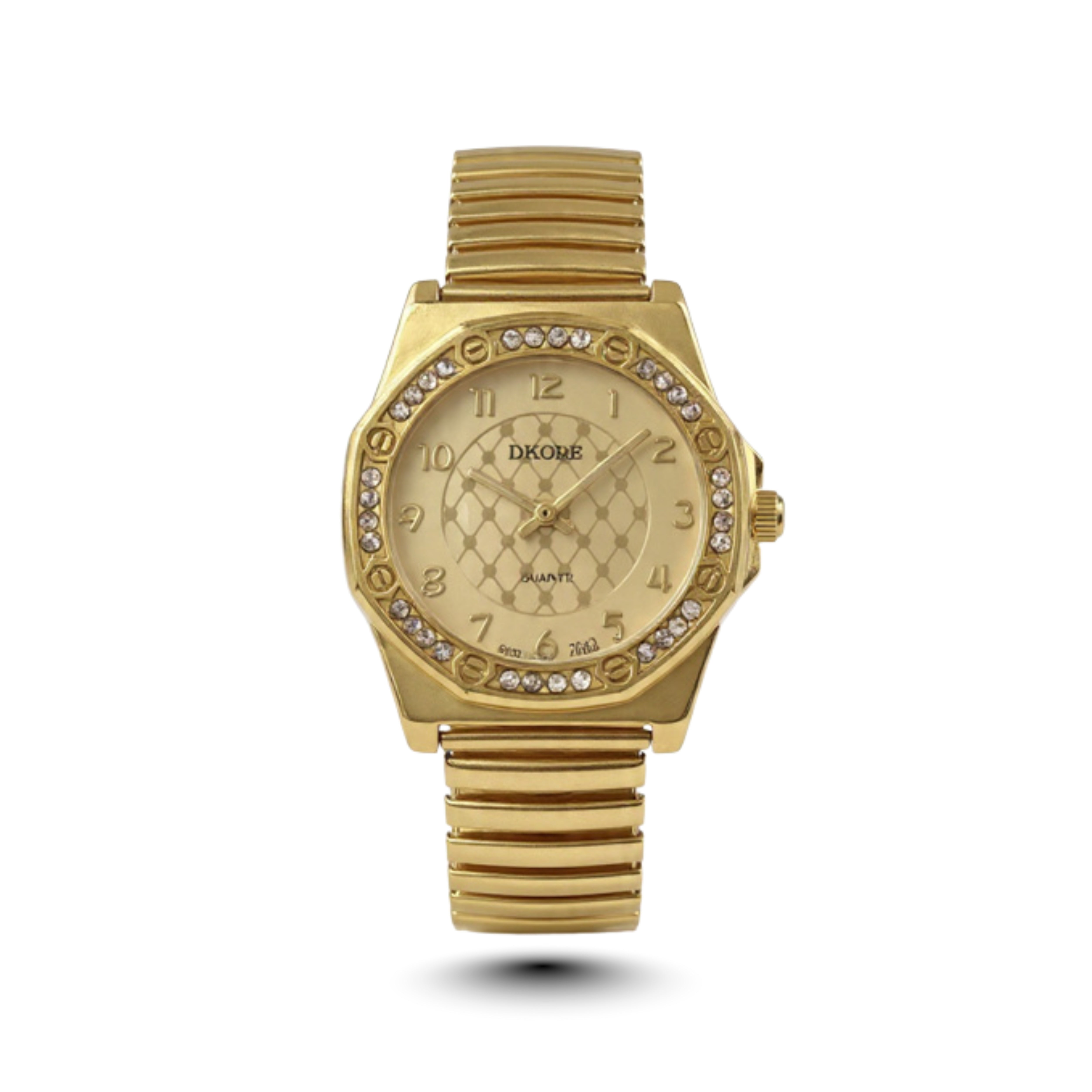 Edward Watches – Elegant Gold Dial Stainless Steel Watch for Women