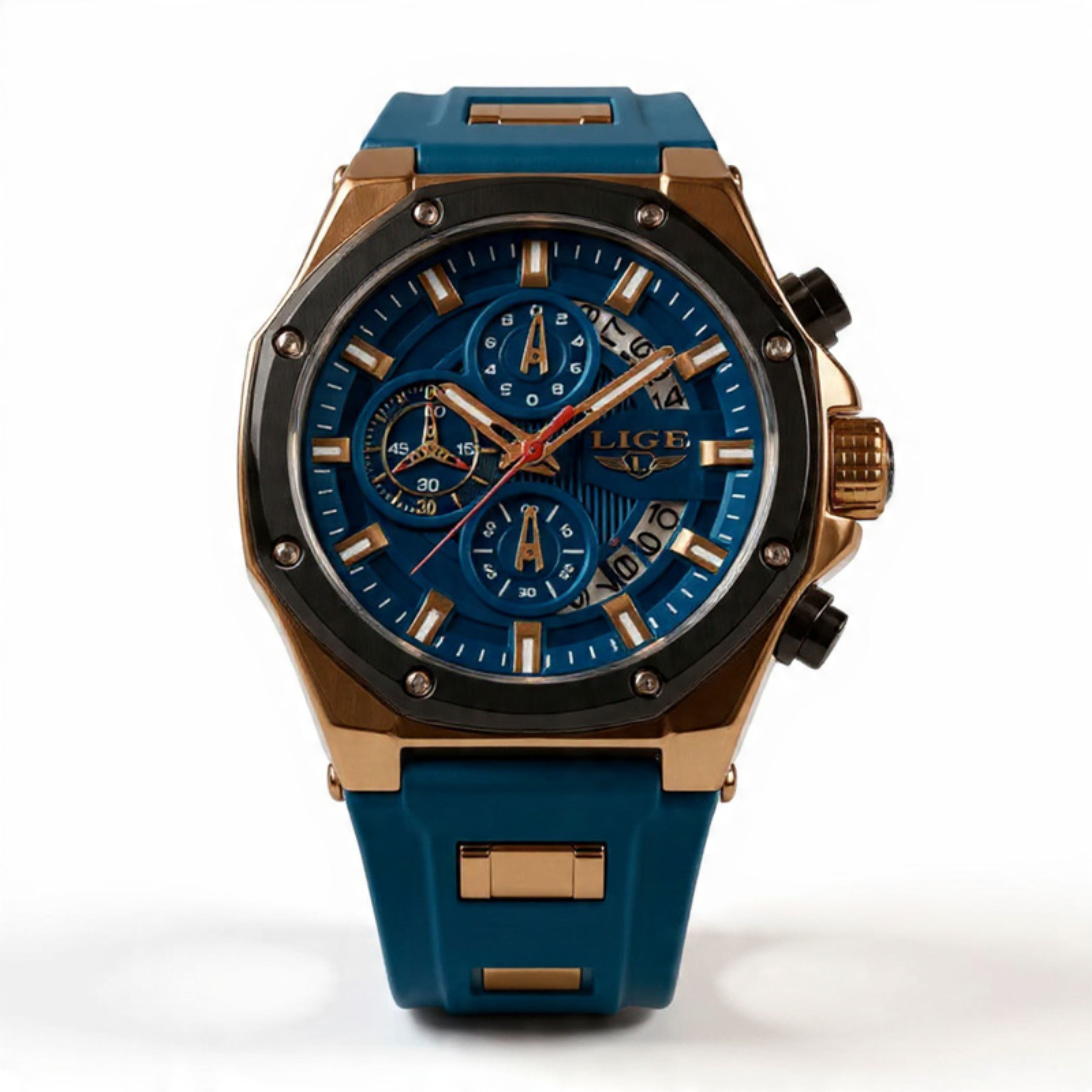 Edward Watches– Pilot-Style Analog Watch for Men