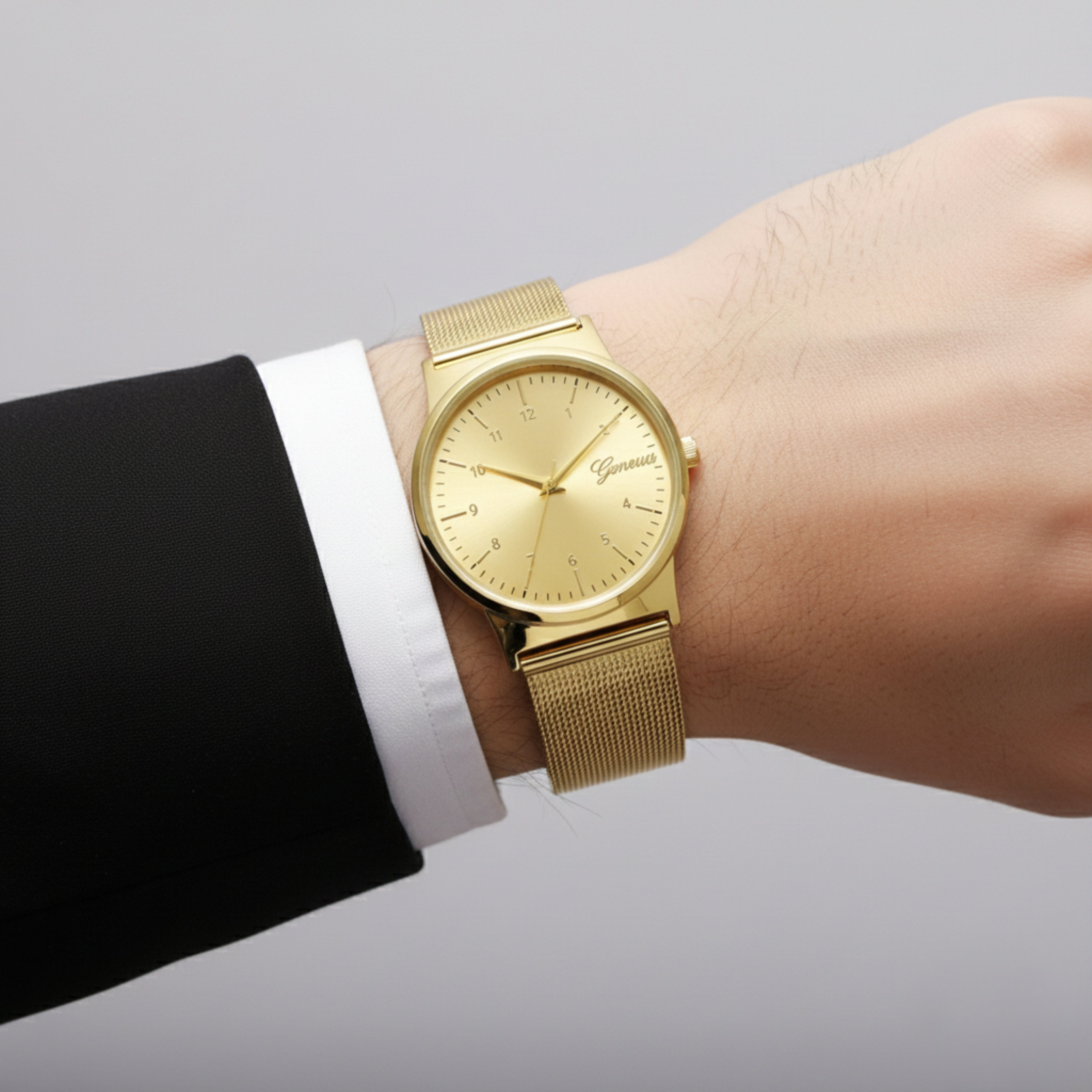 Edward Watches – Mesh Strap Quartz Watch for Everyday Wear