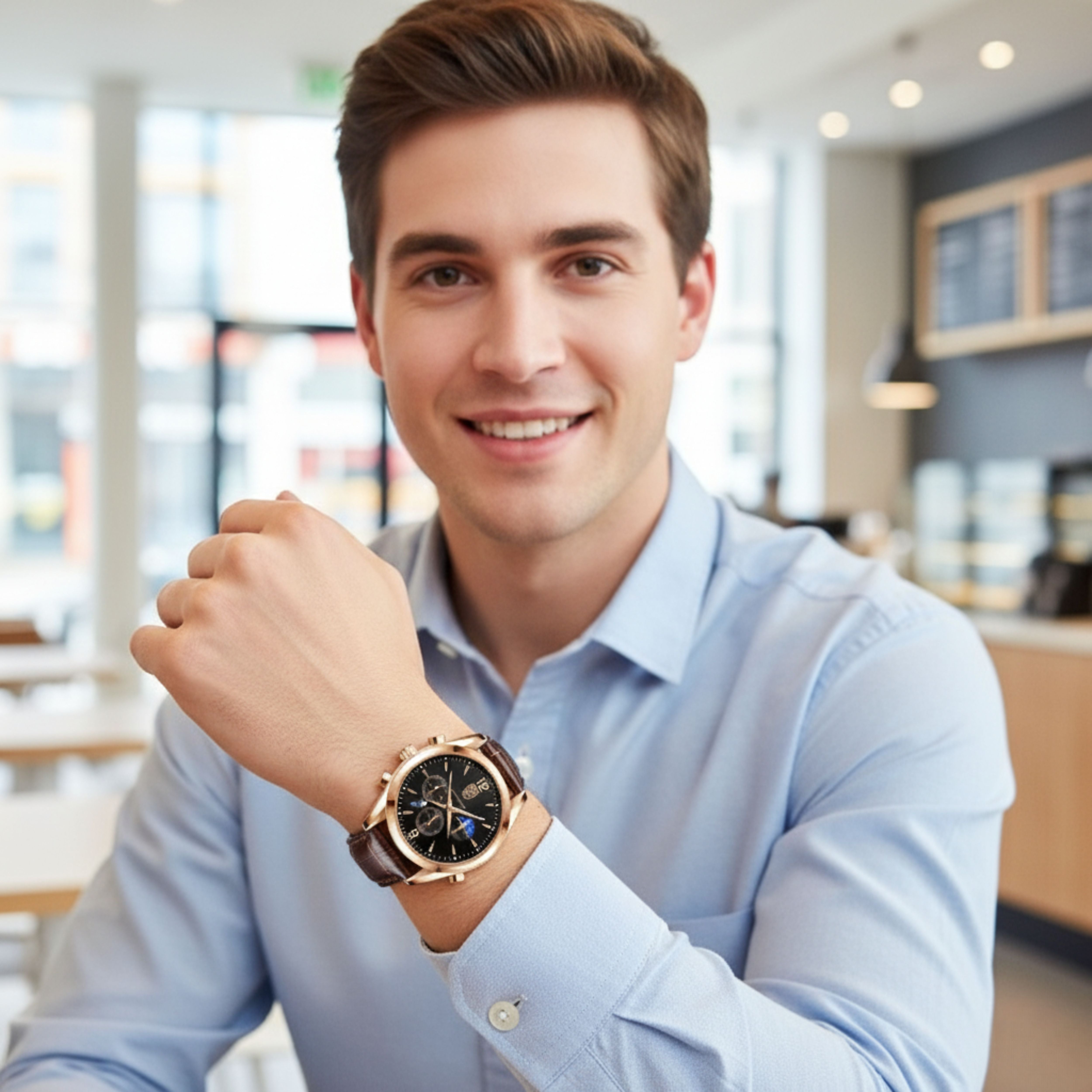 Edwar Watches – Quartz Movement Dress Watch for Men