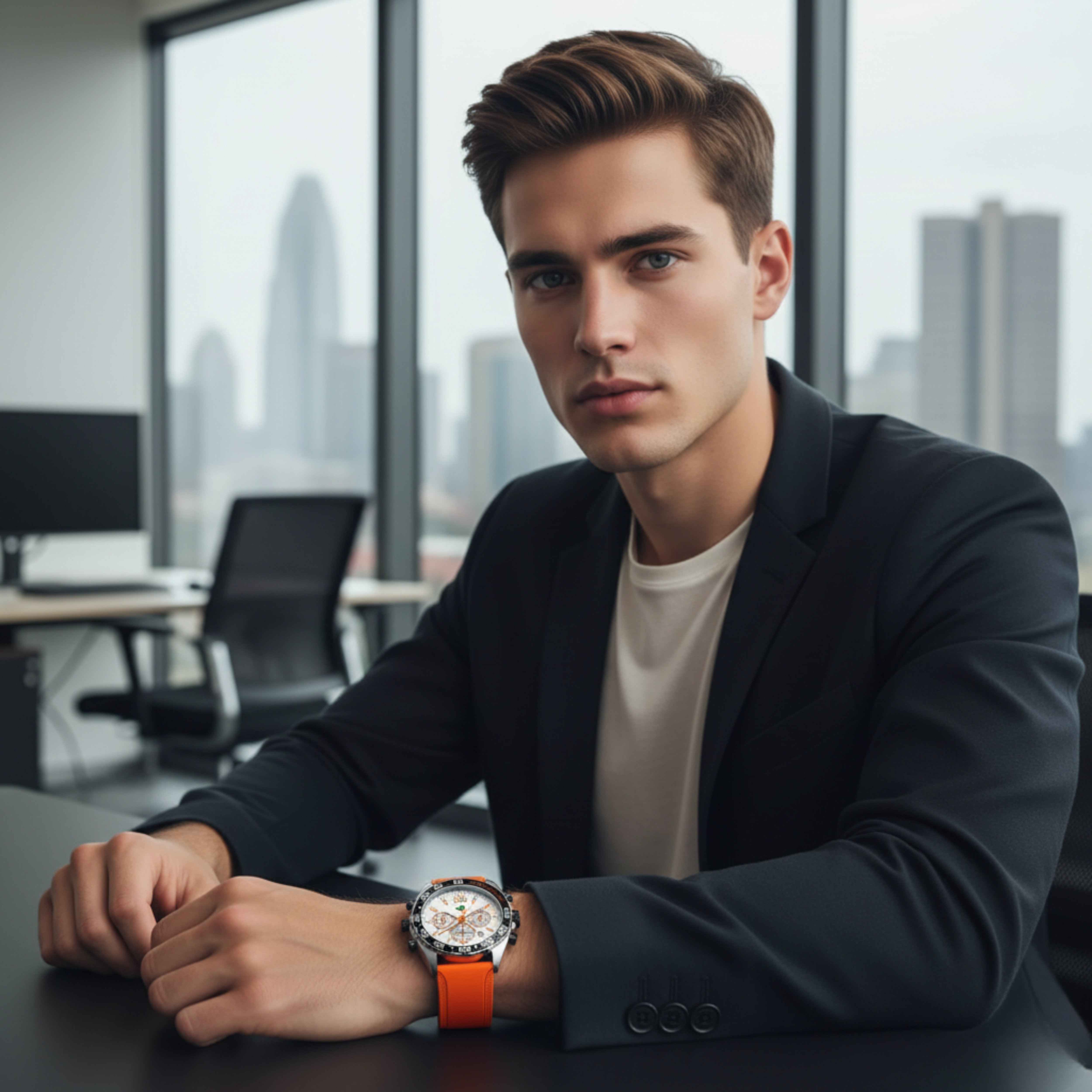 Edward Watches – Chronograph Sport Analog Watch for Men