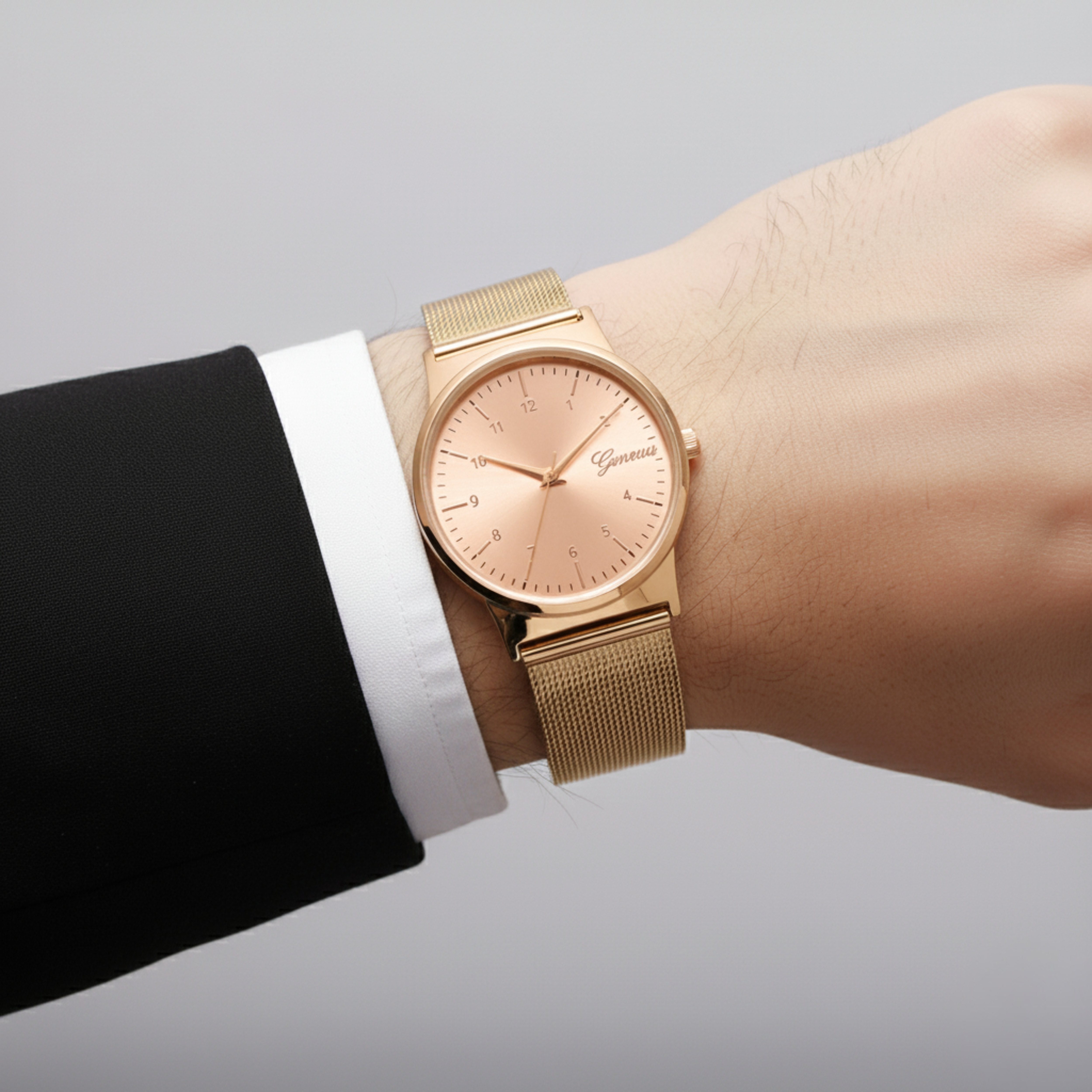 Edward Watches – Mesh Strap Quartz Watch for Everyday Wear