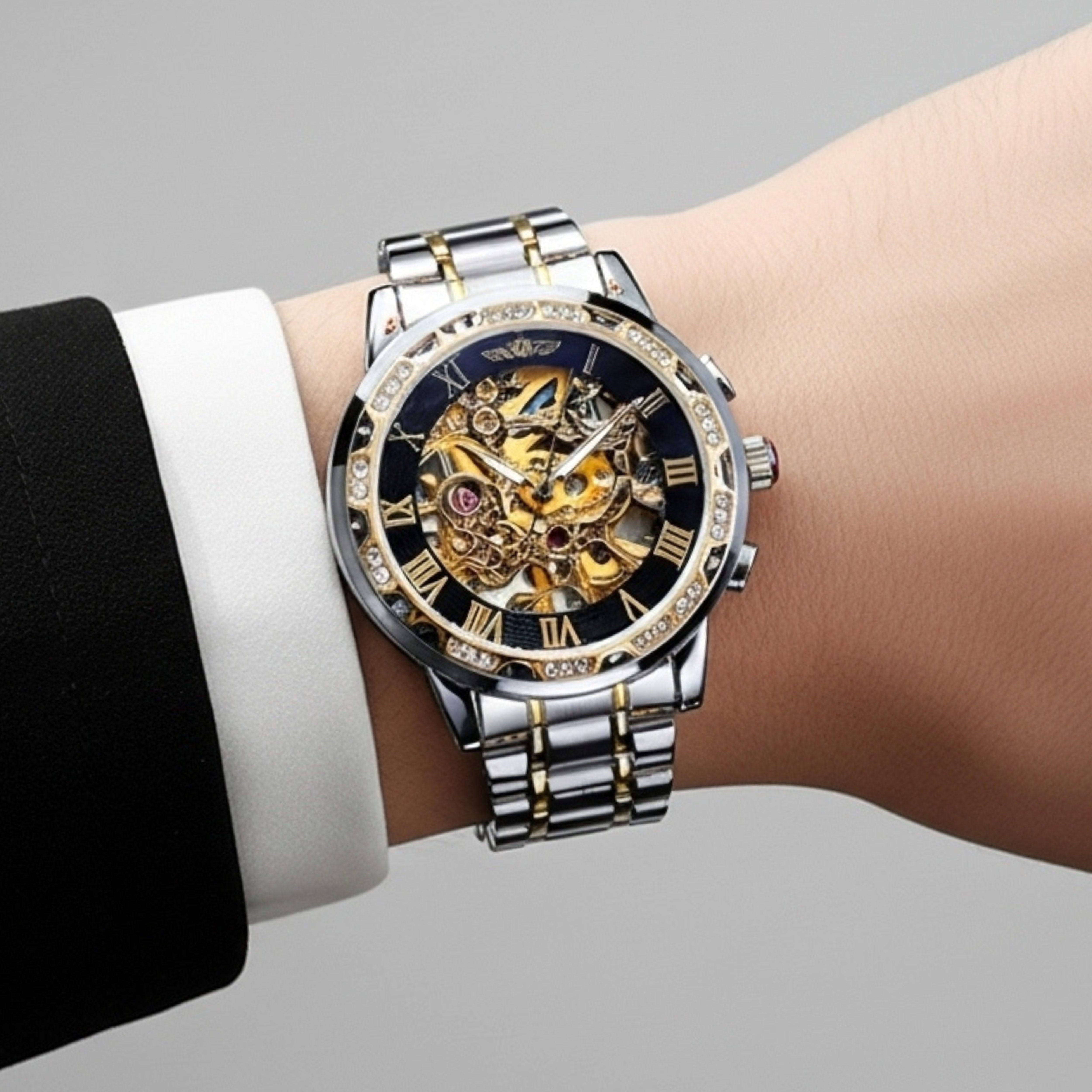 Edward Watches – Royal Gold Skeleton Watch for Everyday Wear