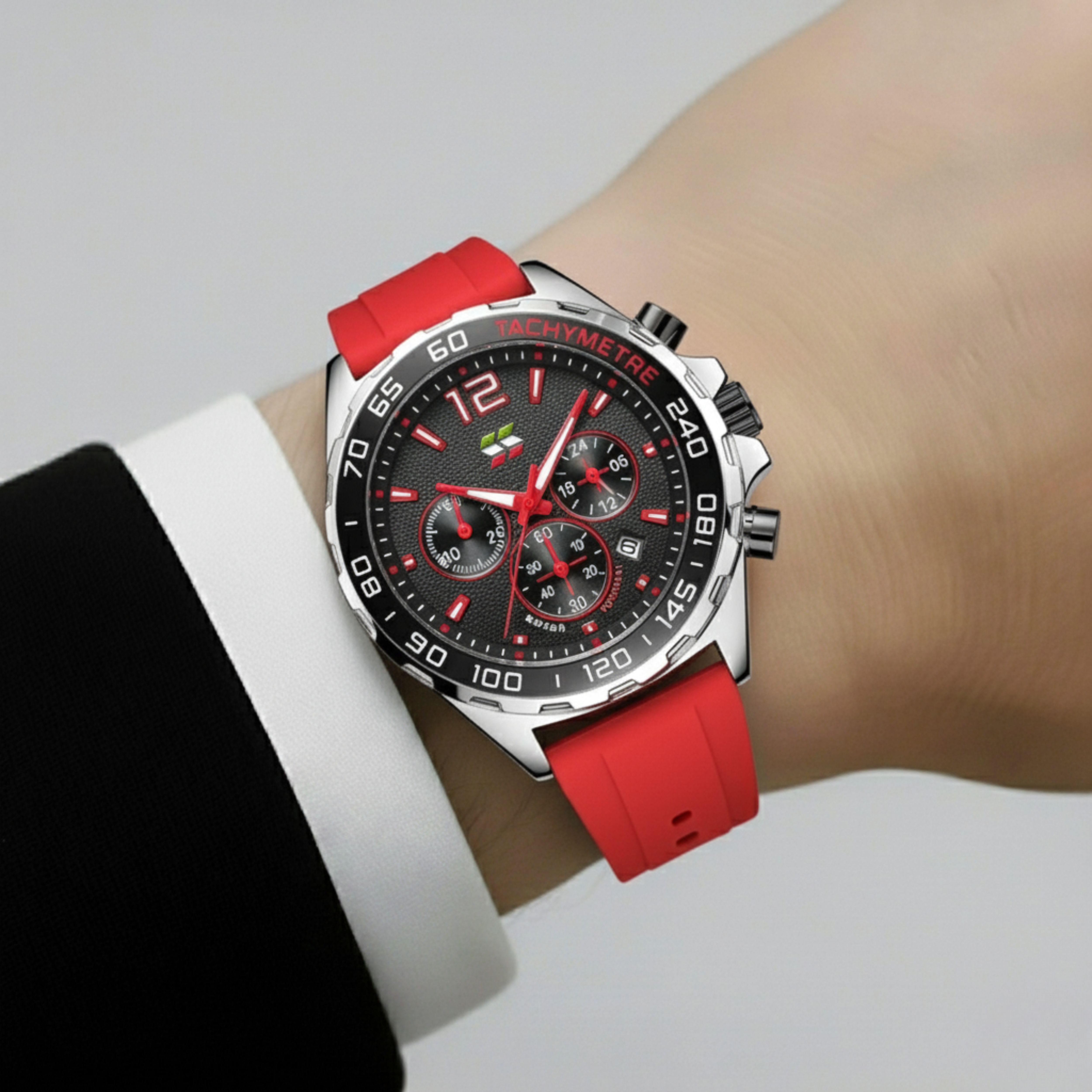 Edward Watches – Chronograph Sport Analog Watch for Men