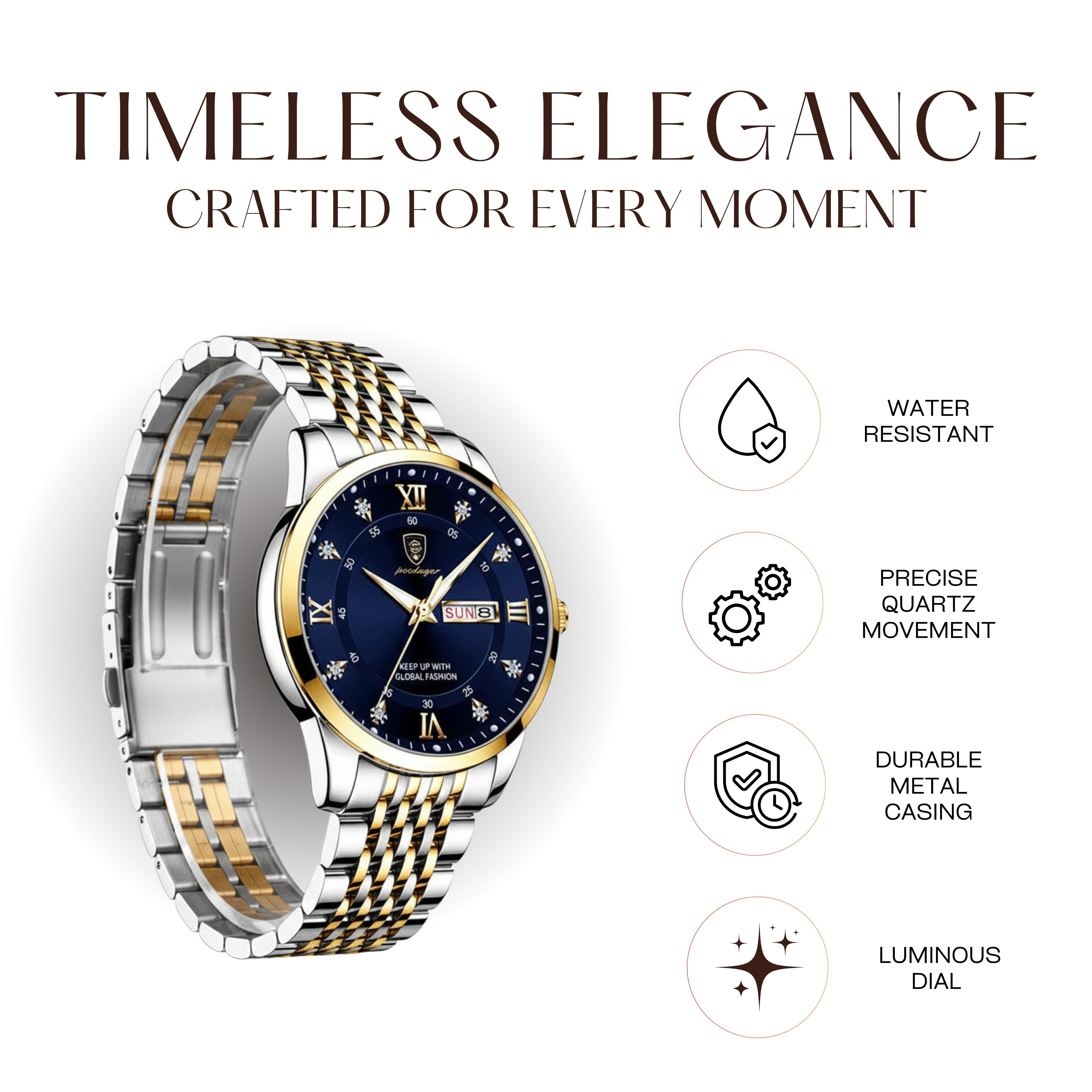 EdwardWatches – Premium Multifunction Watch for Men