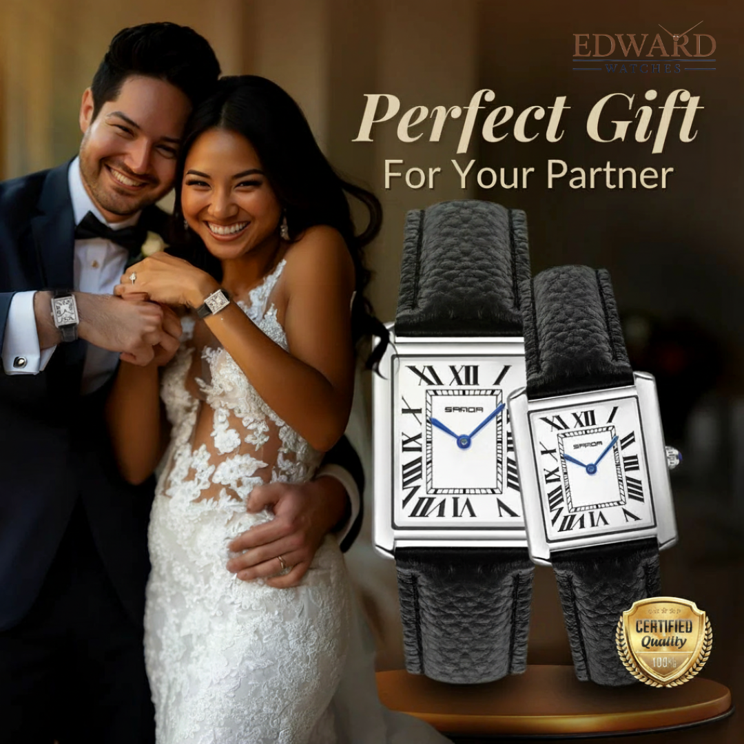 Stylish Square Dial Watches for Couples