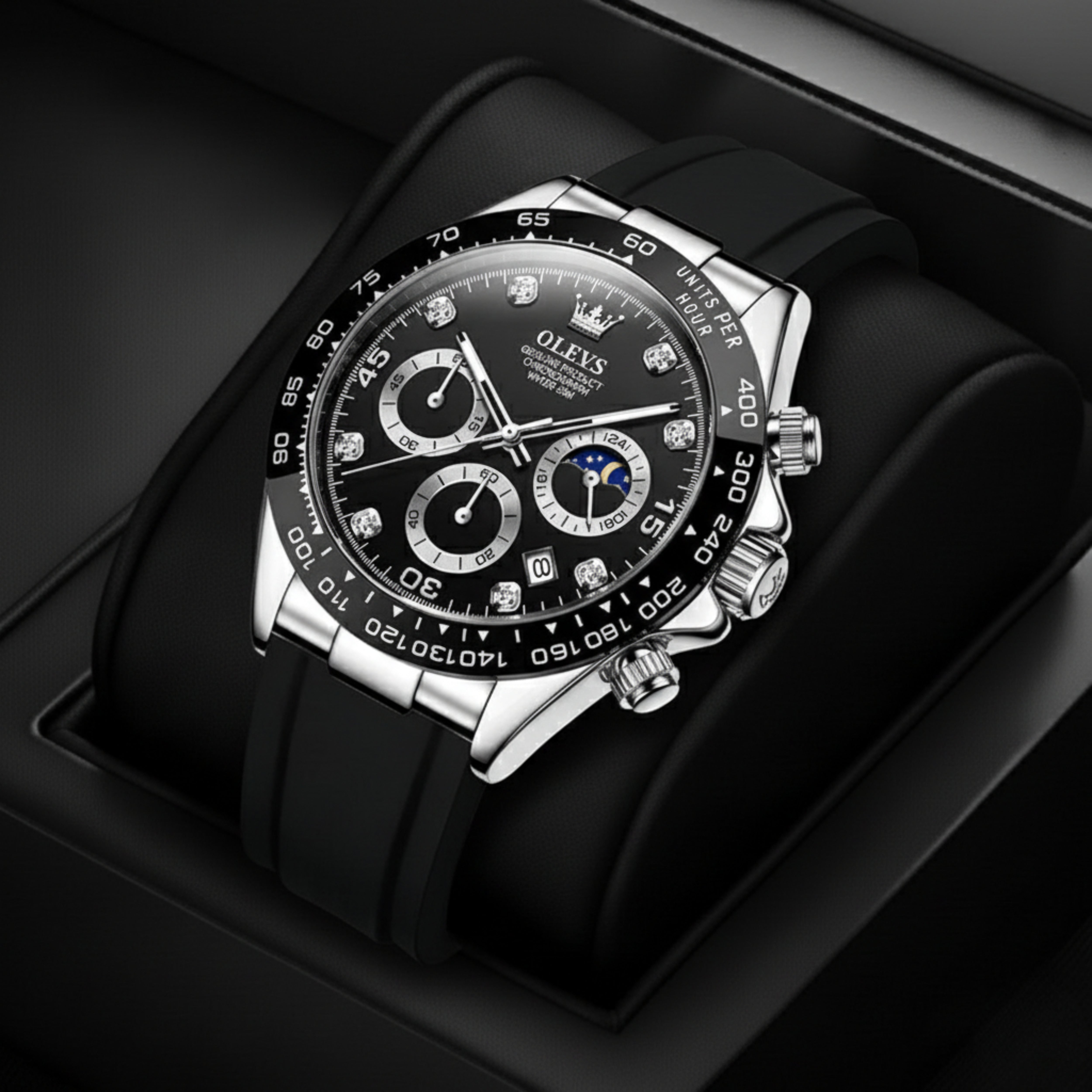 Edward Watches – Executive Steel Quartz Watch for Men