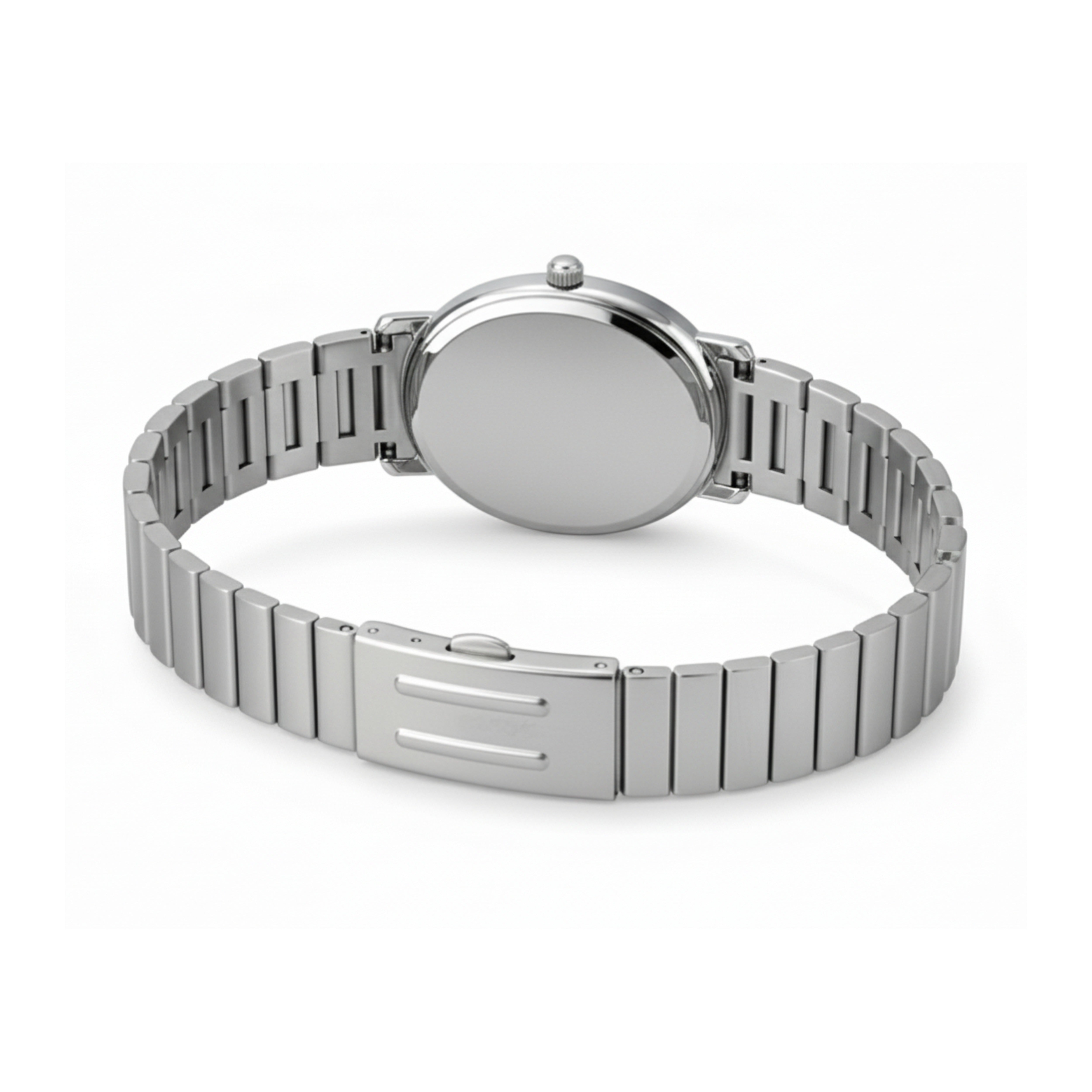 Edward Watches – Chic Vintage Silver Quartz Watch for Women