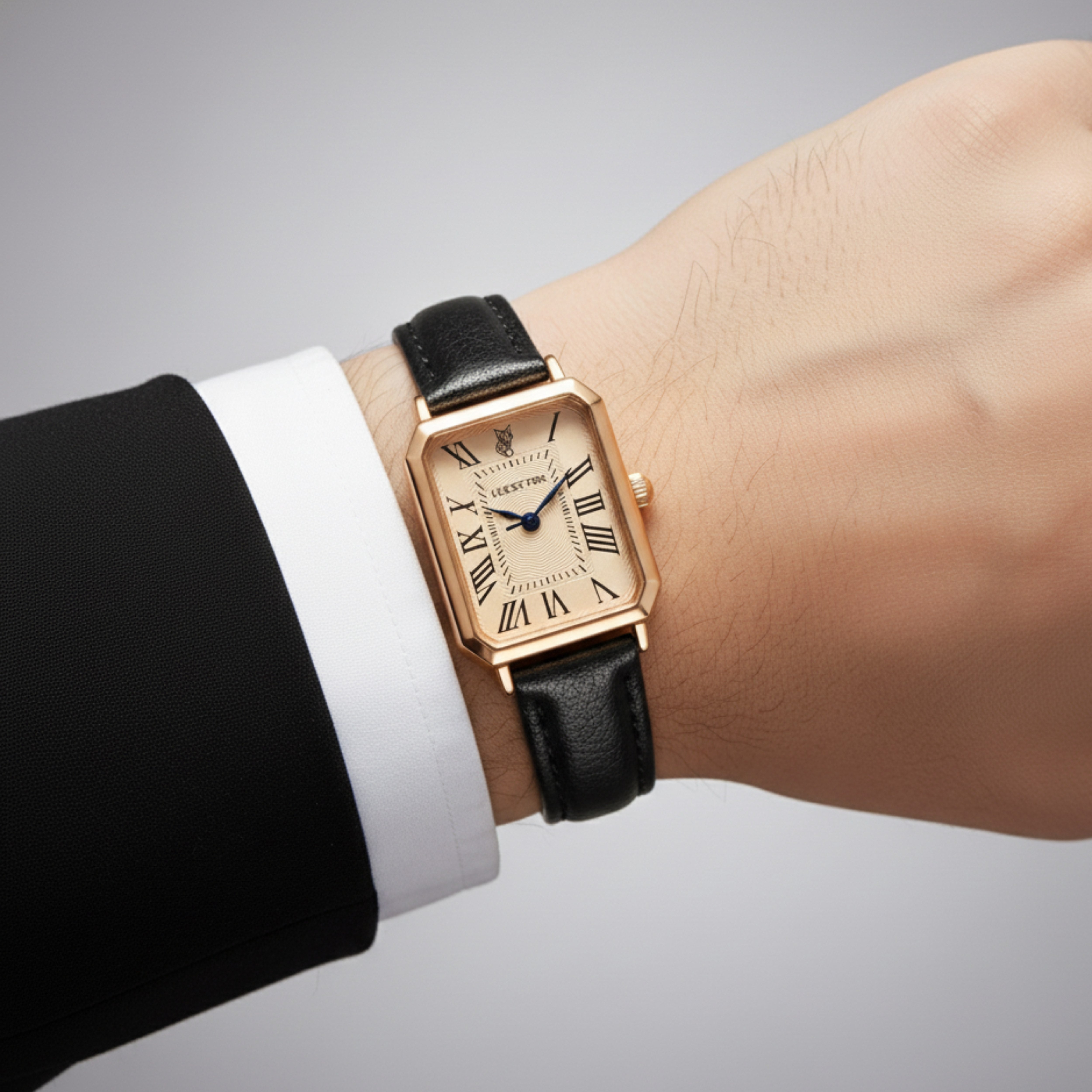 Edward Watches – Vintage Rectangle Dial Watch for Women