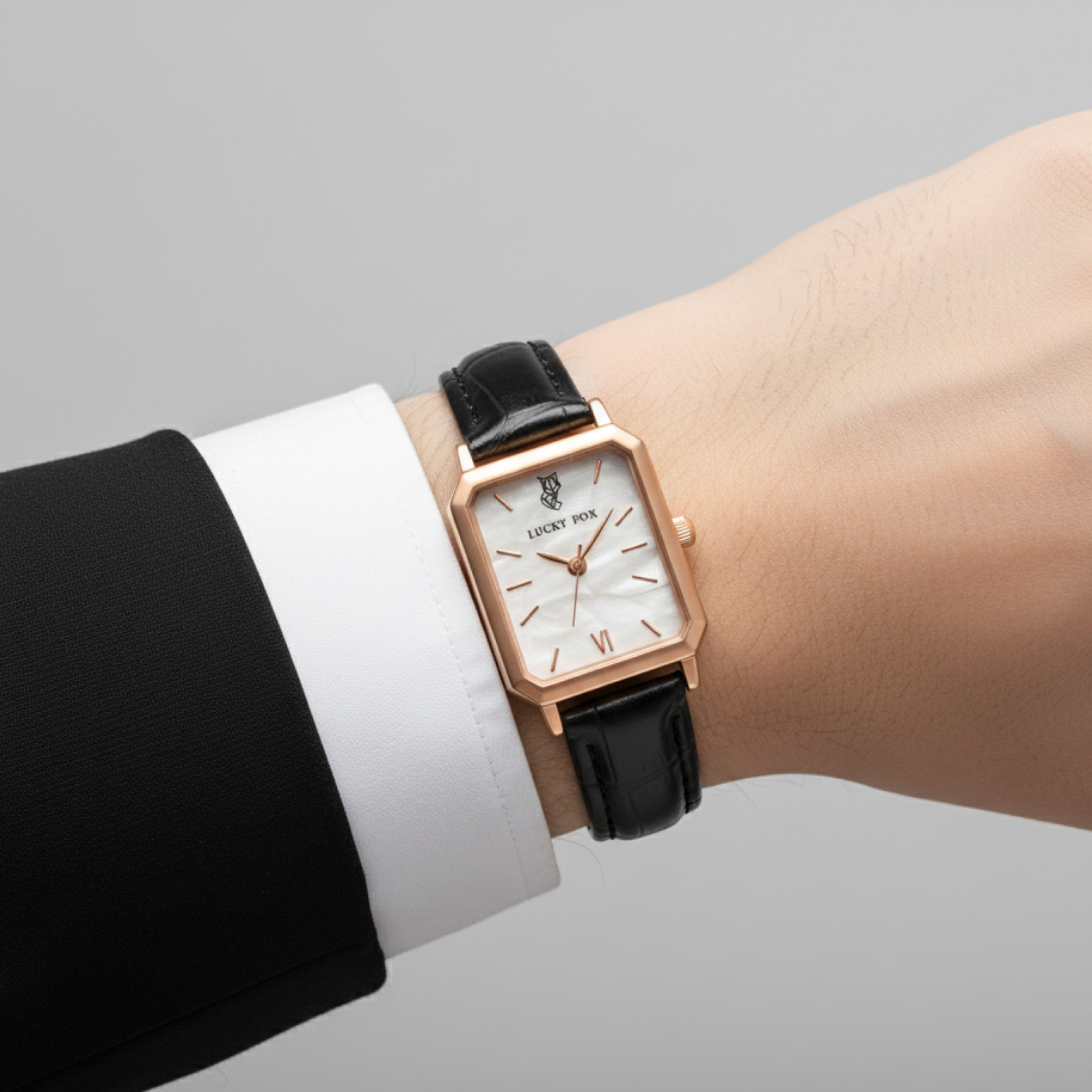 Edward Watches – Vintage Rectangle Dial Watch for Women