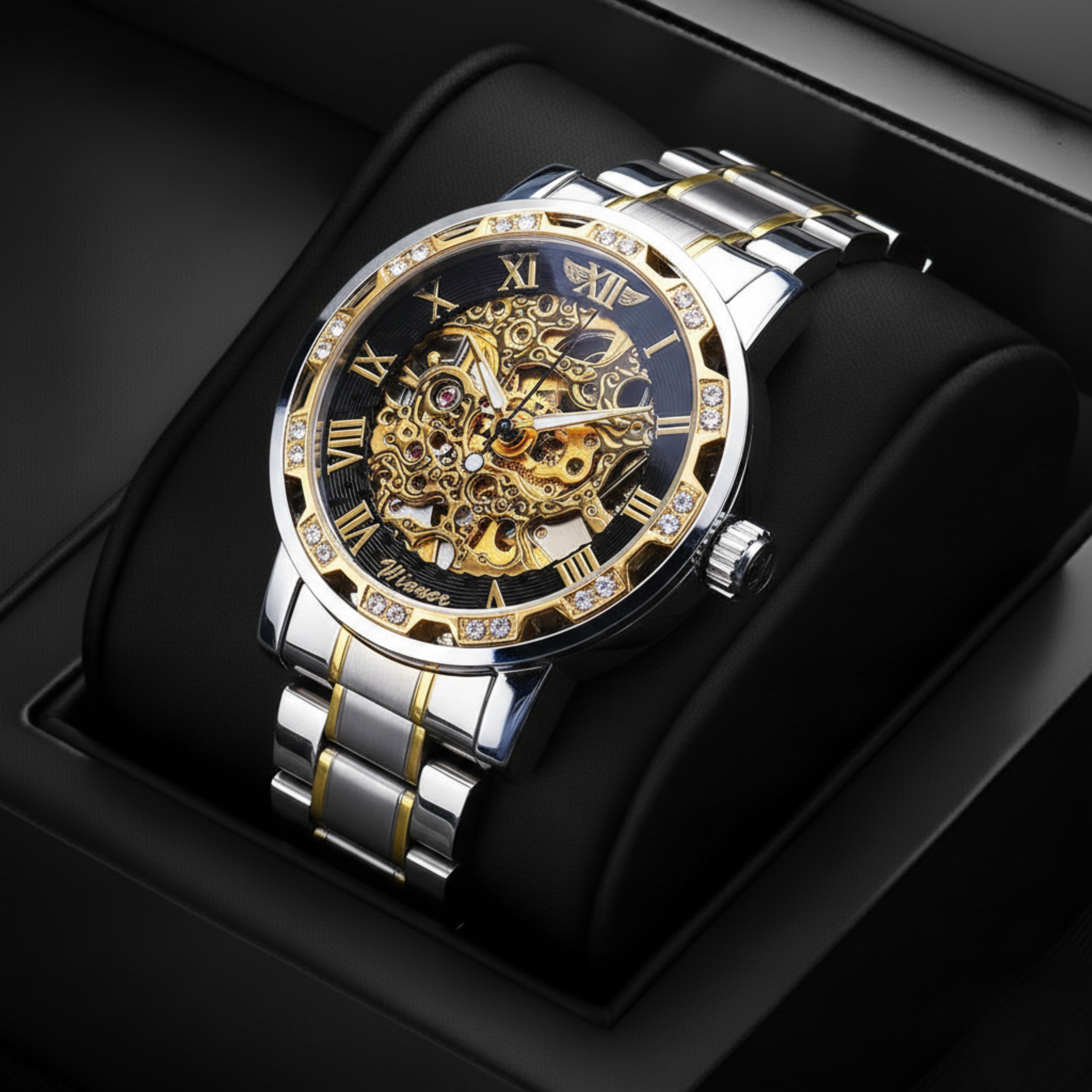 Edward Watches – Royal Gold Skeleton Watch for Everyday Wear