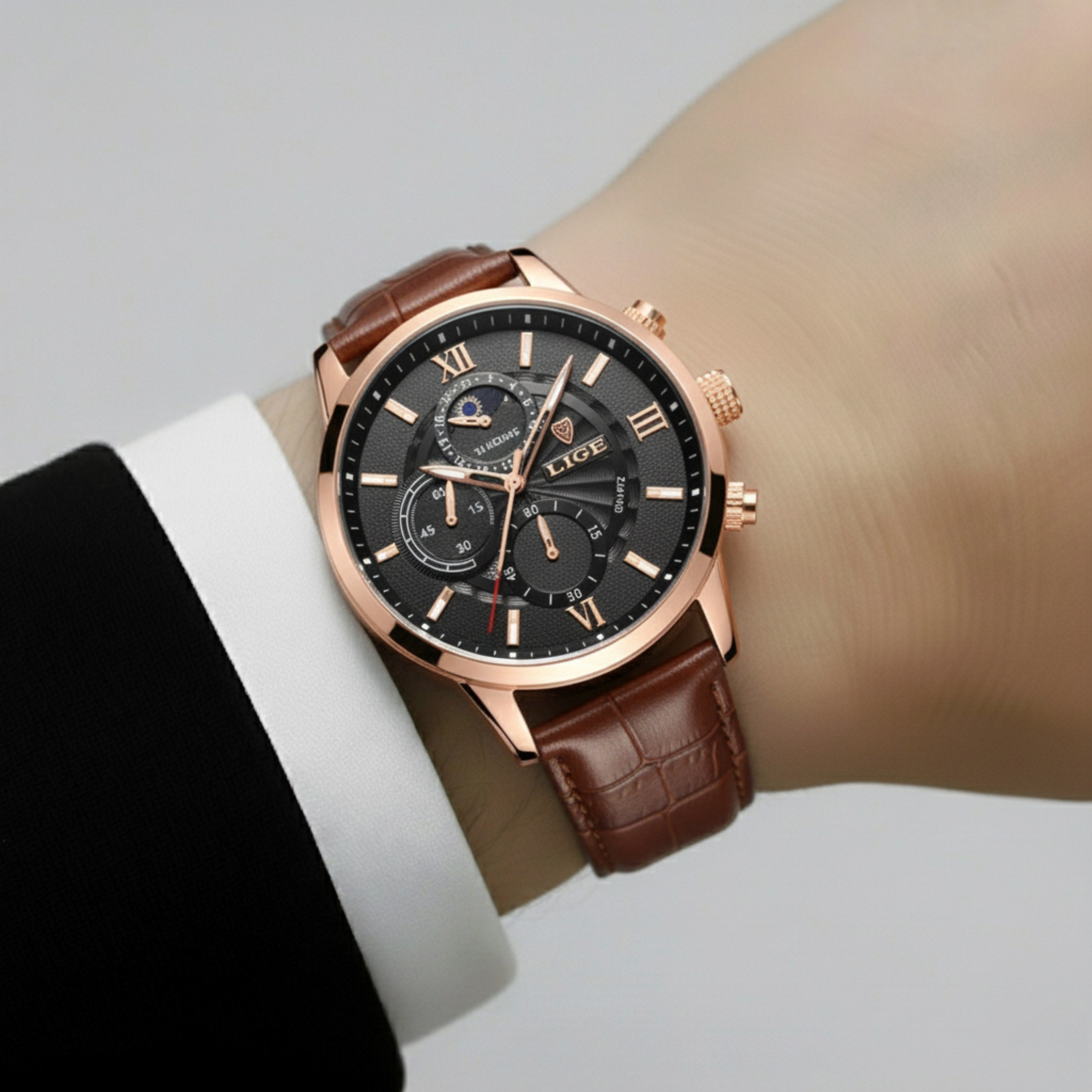 EdwardWatches – Water-Resistant Analog Watch for Men