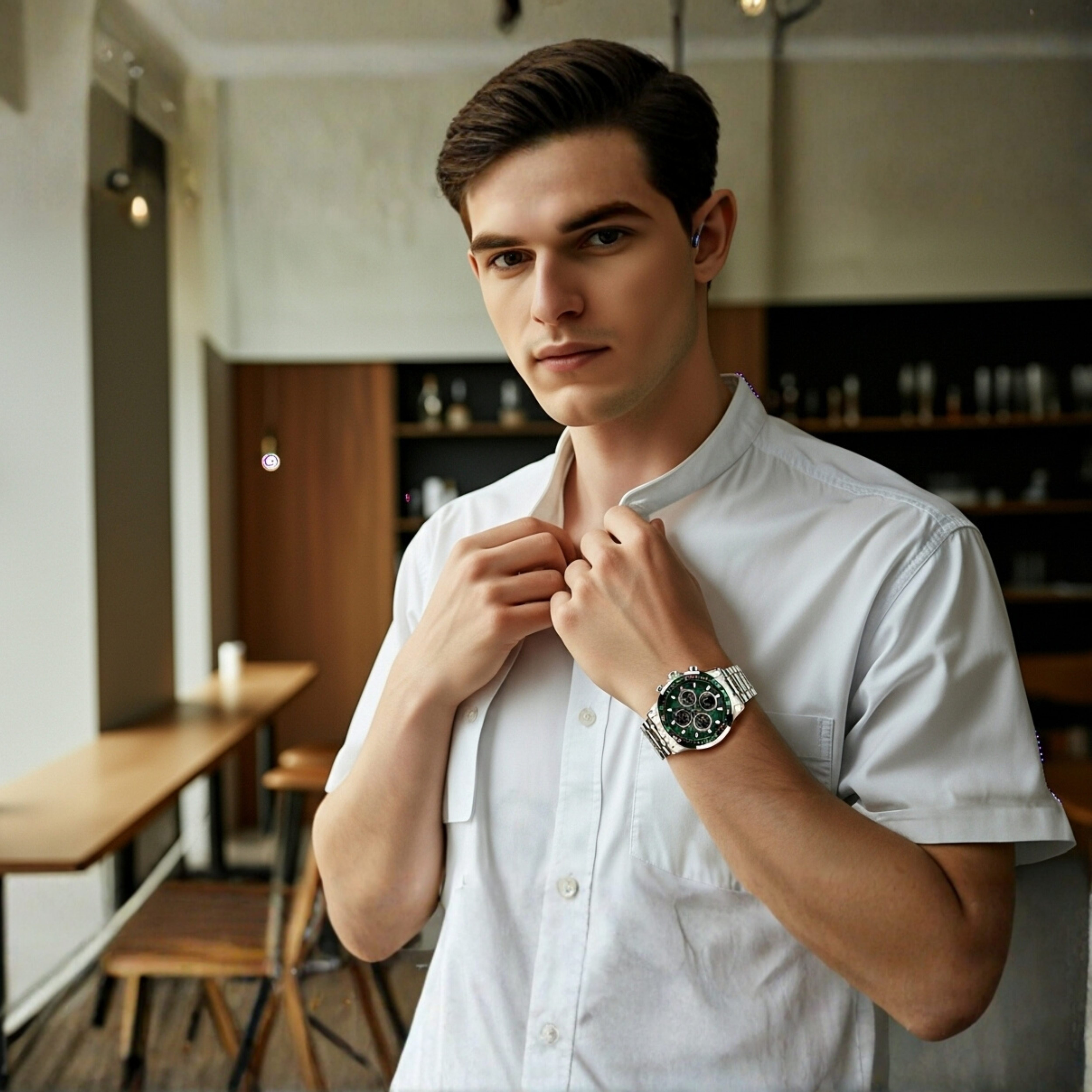 Edwards Watch – Nautical-Style Stainless Steel Watch for Men