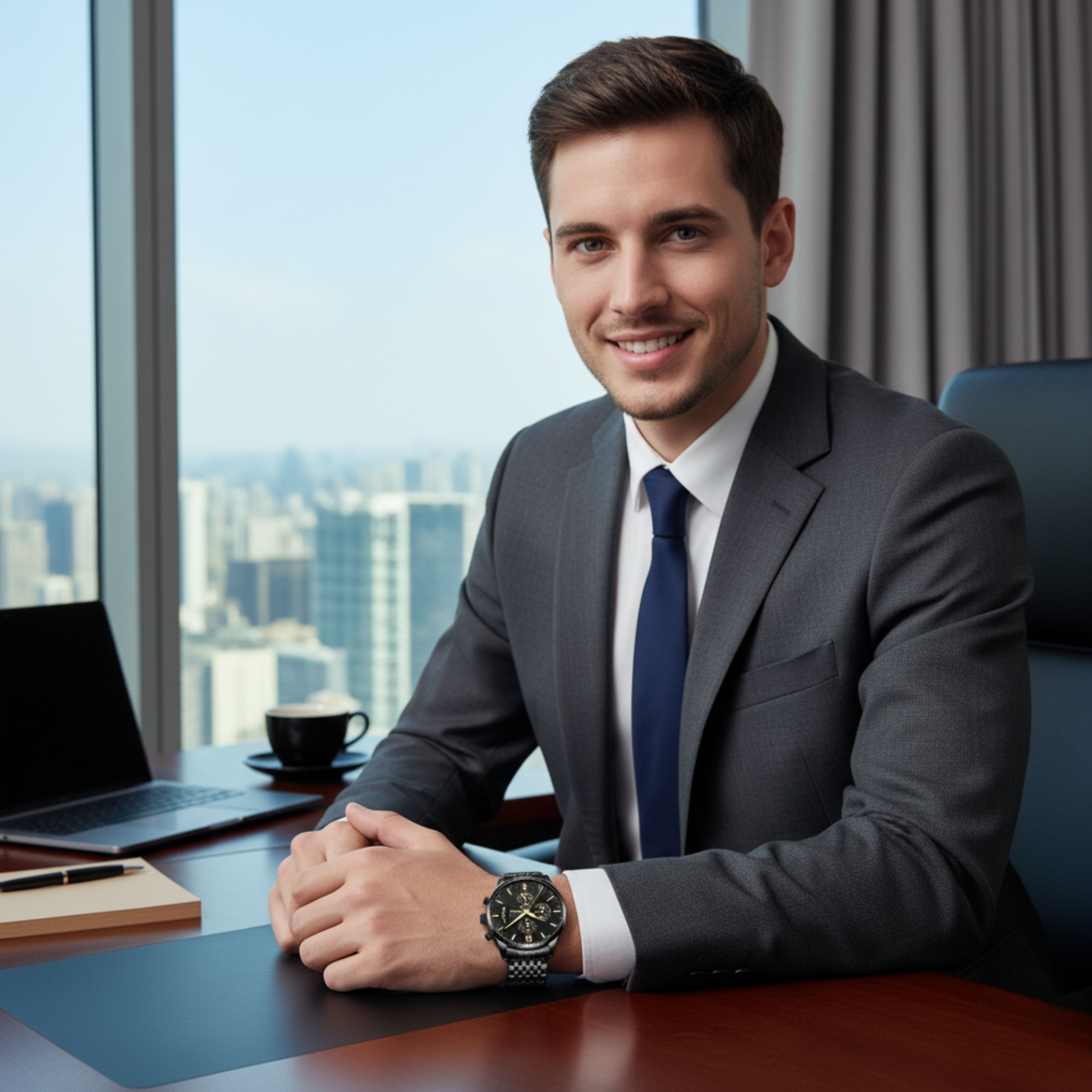 Edward Watches – Luminous Dial Steel Watch for Everyday Wear