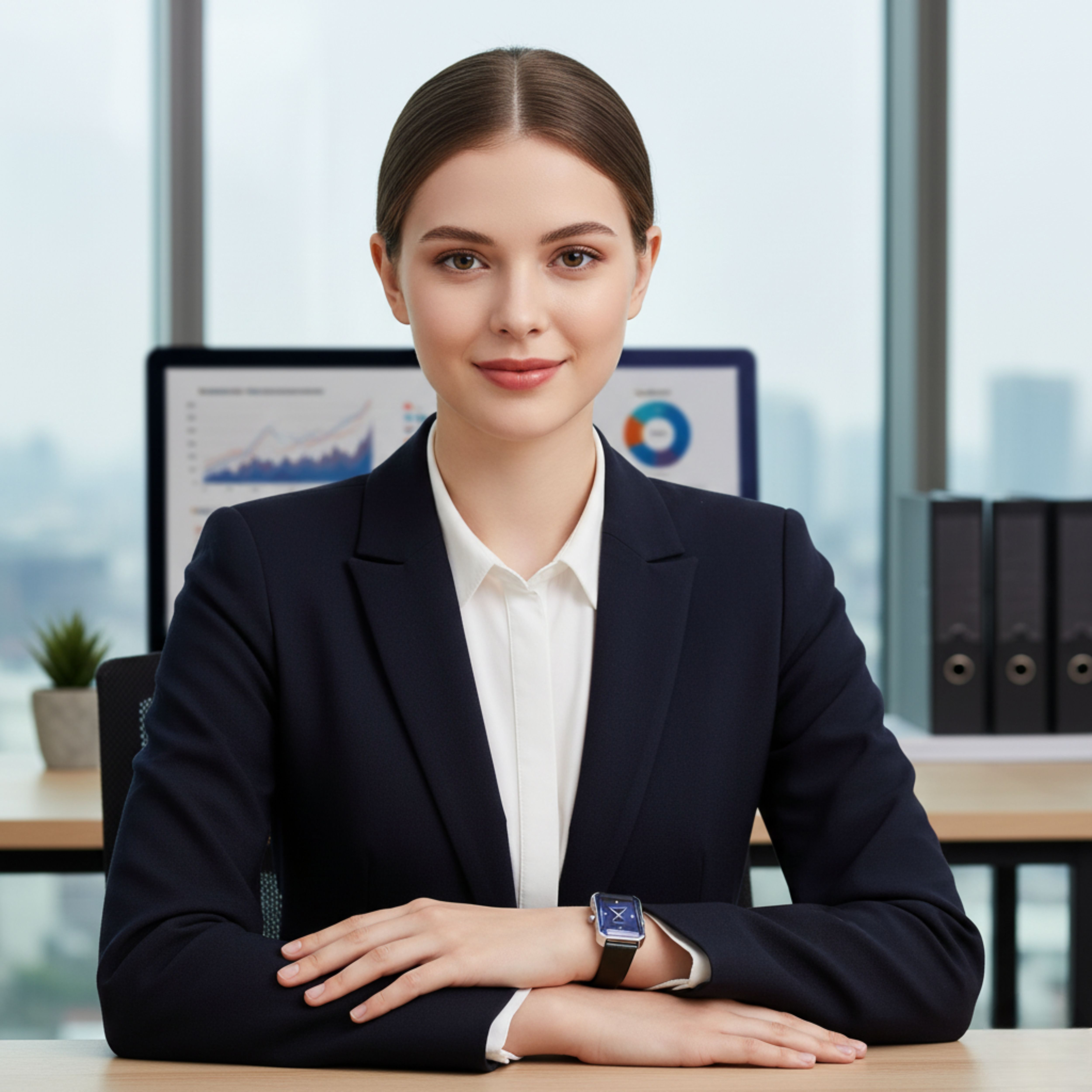 Edward Watches – Elegant Square Dial Women’s Watch