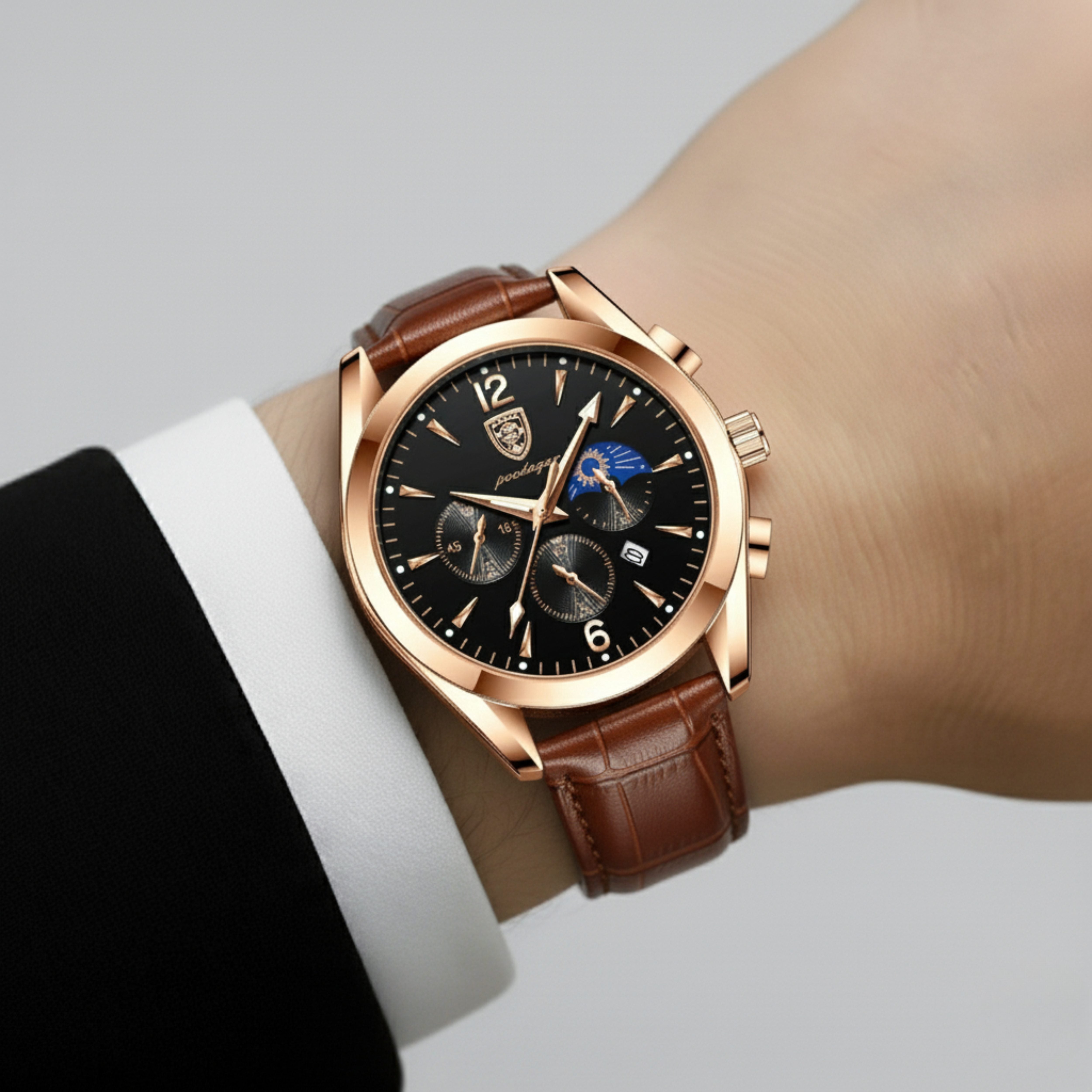 Edwar Watches – Quartz Movement Dress Watch for Men